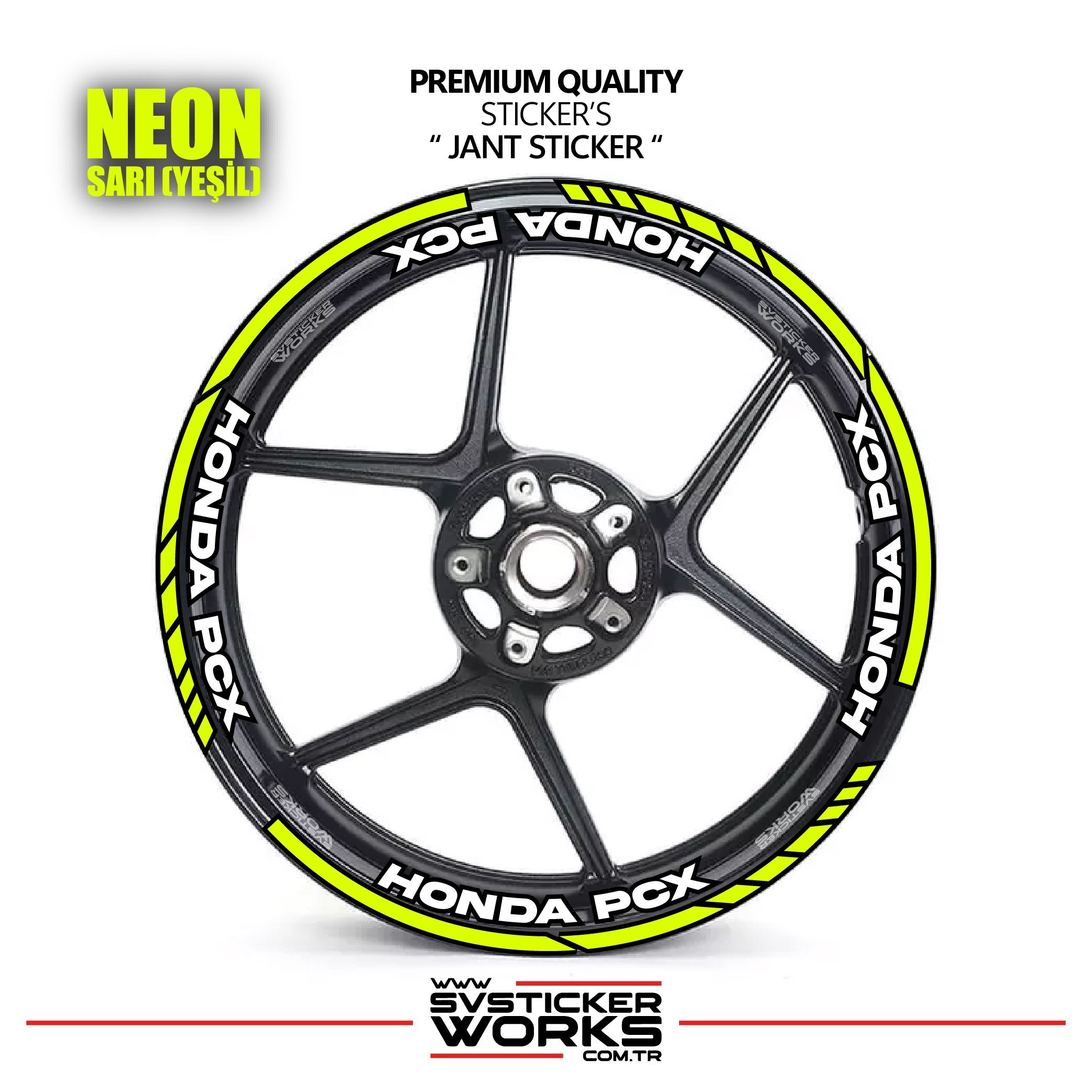 SVSTICKERWORKSHonda PCX Jant Şeridi Ve Jant İçi 16 Yazılı Sticker Etiket Modeli PCX Uyumlu Aksesuar StickerHonda PCX Jant Şeridi Ve Jant İçi 16 Yazılı Sticker Etiket Modeli PCX Uyumlu Aksesuar StickerJant Sticker