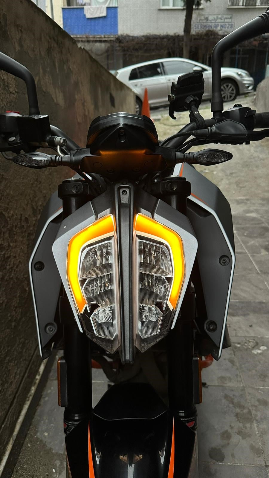 SVSTICKERWORKSKTM DUKE 125-250-390 Far Sticker TuruncuKTM DUKE 125-250-390 Far Sticker Turuncu