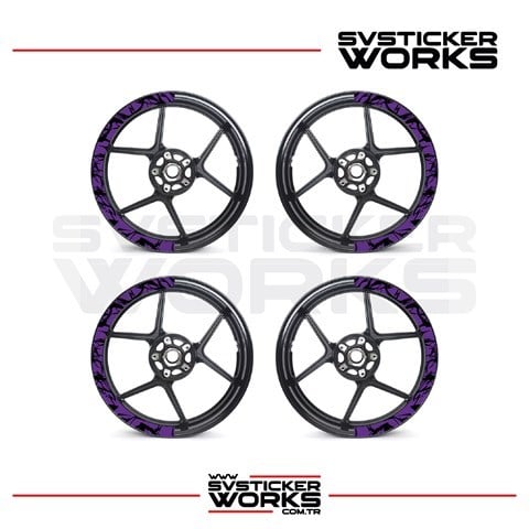 SVSTICKERWORKSMotosiklet Jant Kaplama Desenli Yarım Yüksek Kaliteli Folyo 1 Paket 1 Motosiklet İçinMotosiklet Jant Kaplama Desenli Yarım Yüksek Kaliteli Folyo 1 Paket 1 Motosiklet İçin