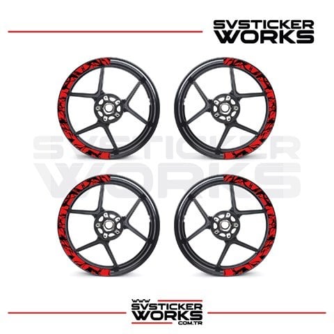 SVSTICKERWORKSMotosiklet Jant Kaplama Desenli Yarım Yüksek Kaliteli Folyo 1 Paket 1 Motosiklet İçinMotosiklet Jant Kaplama Desenli Yarım Yüksek Kaliteli Folyo 1 Paket 1 Motosiklet İçin
