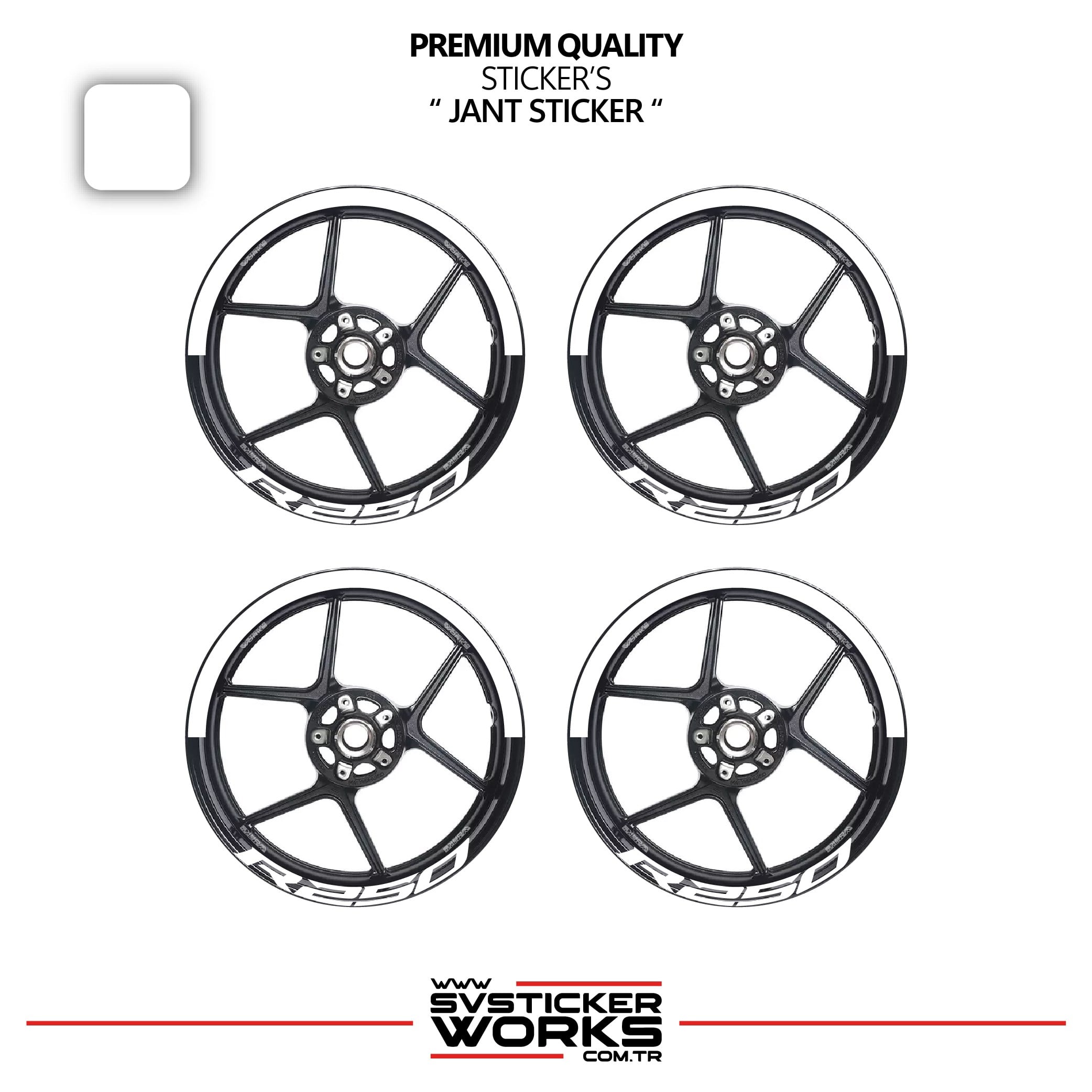 SVSTICKERWORKSRKS R250 Jant Şeridi – Yarım Jant Kaplama & R250 Yazı Sticker SetiRKS R250 Jant Şeridi – Yarım Jant Kaplama & R250 Yazı Sticker SetiJant Sticker