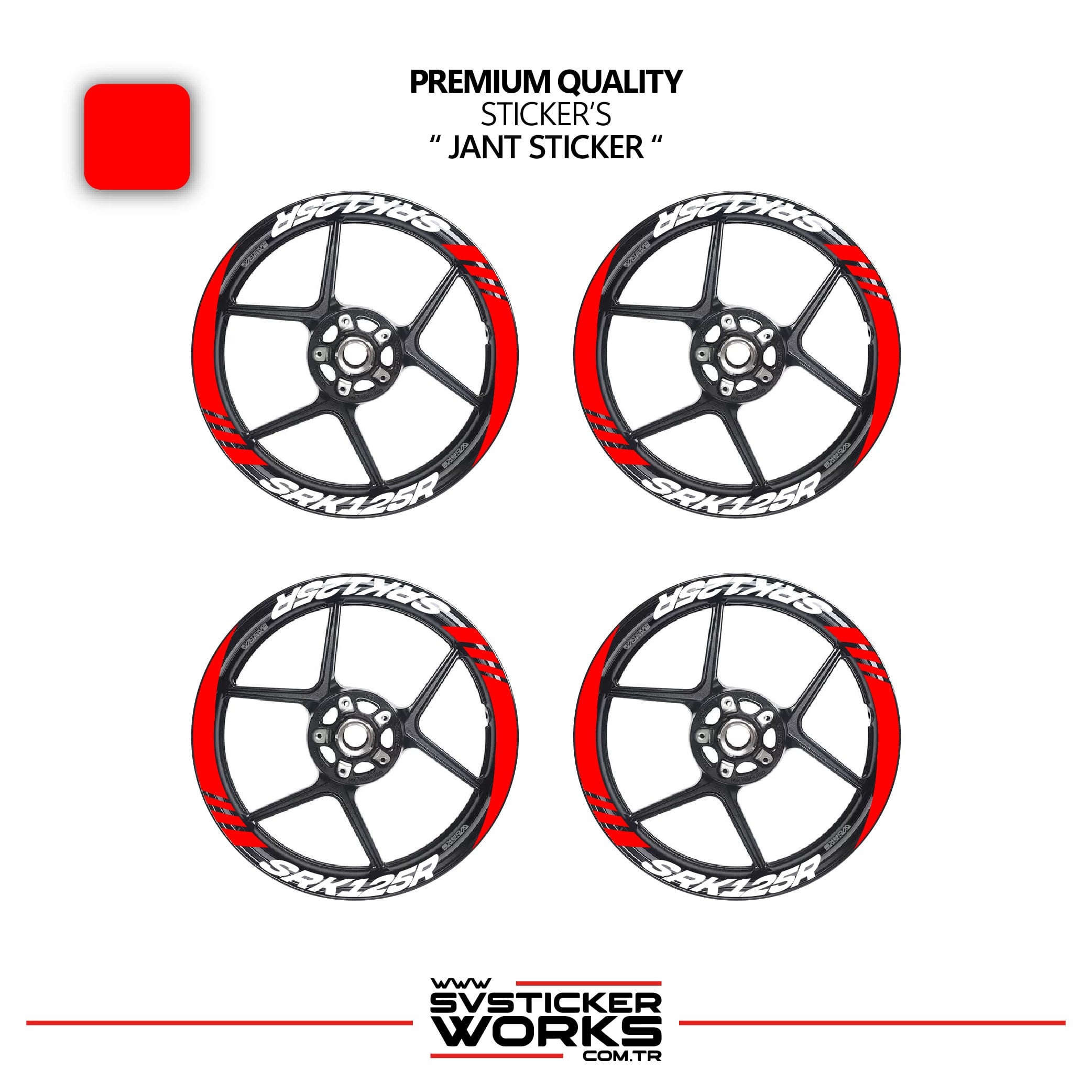 SVSTICKERWORKSRKS SRK125R Geniş Jant Kaplama Sticker Etiket Modeli 16lı Set Sticker Yüksek KaliteRKS SRK125R Geniş Jant Kaplama Sticker Etiket Modeli 16lı Set Sticker Yüksek KaliteJant Sticker