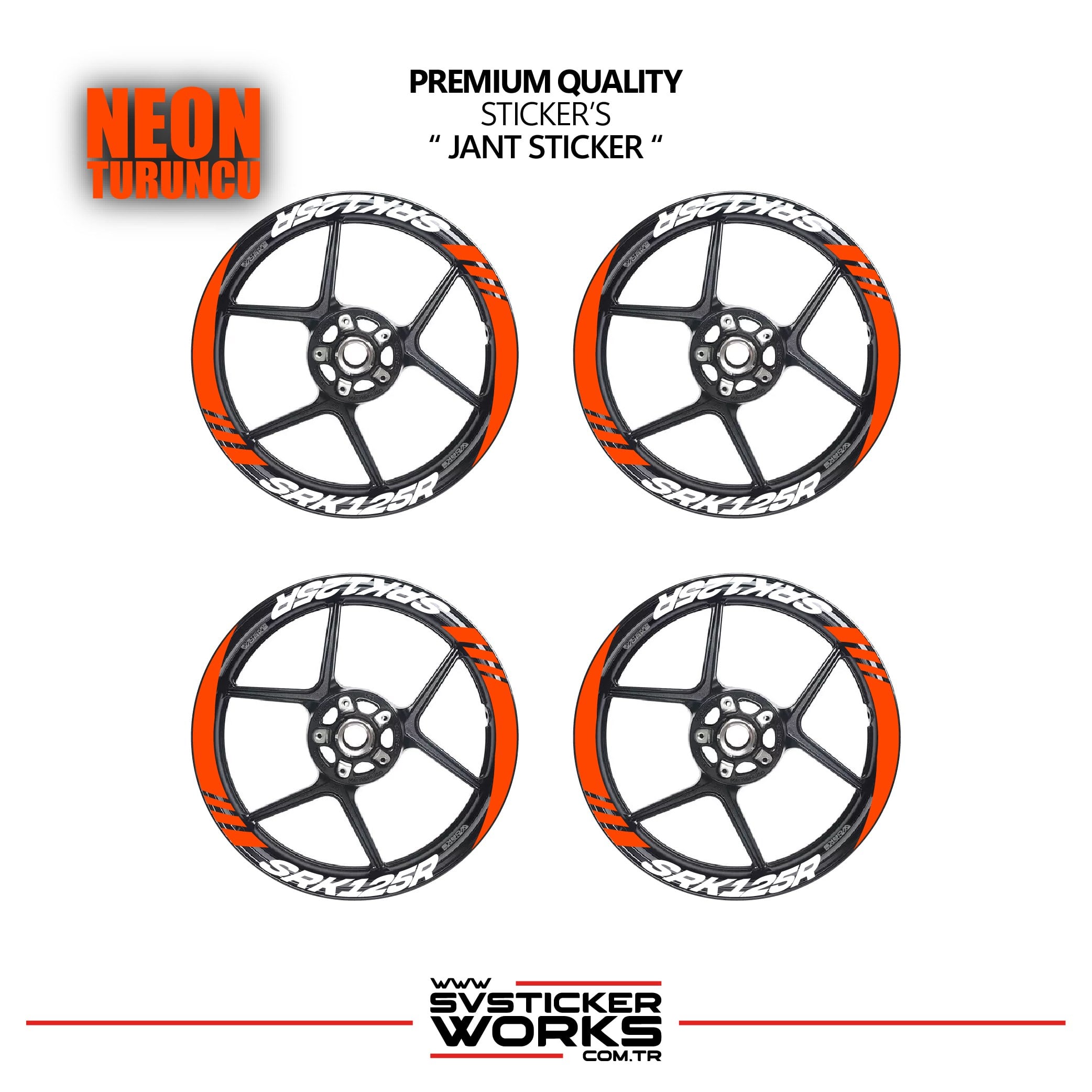 SVSTICKERWORKSRKS SRK125R Geniş Jant Kaplama Sticker Etiket Modeli 16lı Set Sticker Yüksek KaliteRKS SRK125R Geniş Jant Kaplama Sticker Etiket Modeli 16lı Set Sticker Yüksek KaliteJant Sticker
