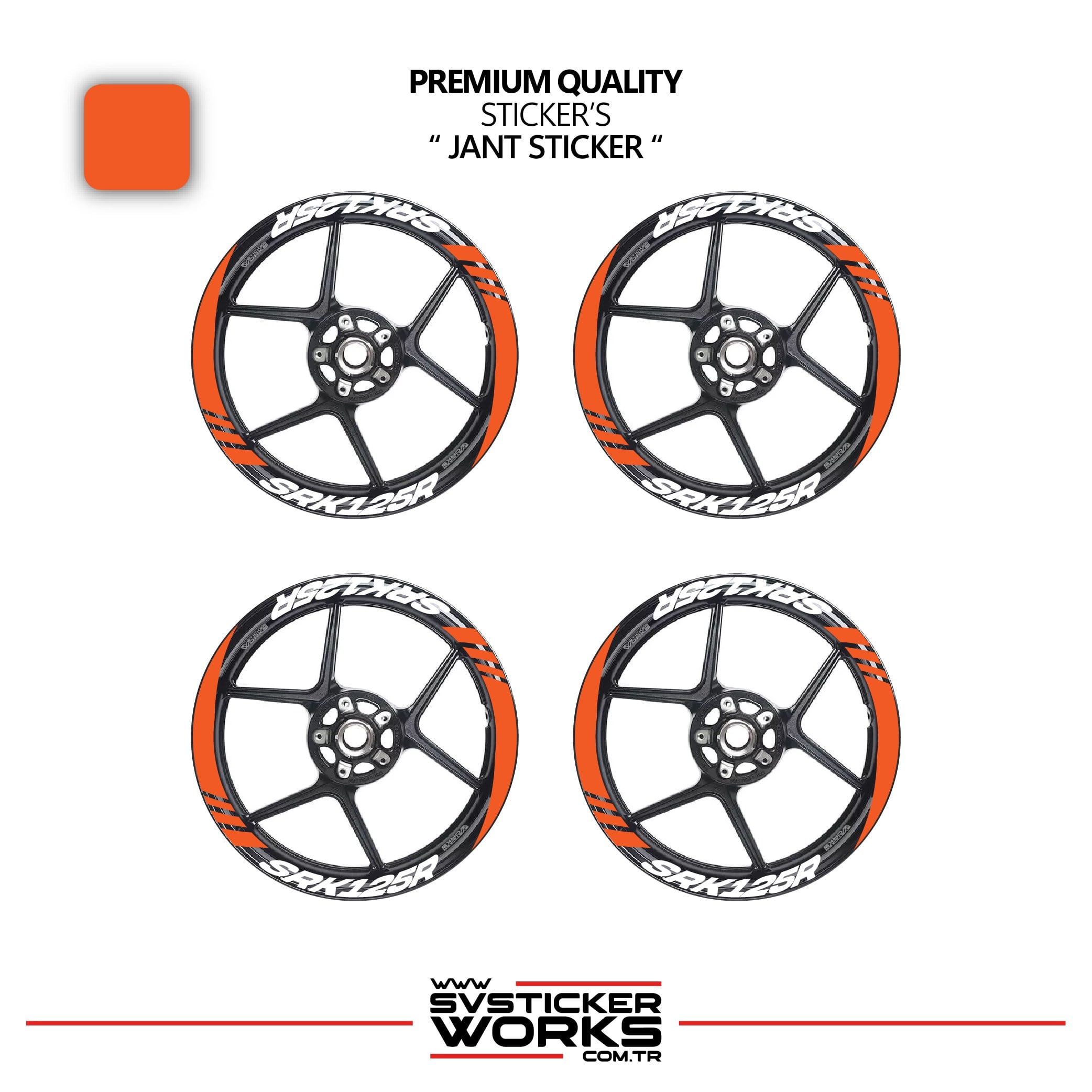 SVSTICKERWORKSRKS SRK125R Geniş Jant Kaplama Sticker Etiket Modeli 16lı Set Sticker Yüksek KaliteRKS SRK125R Geniş Jant Kaplama Sticker Etiket Modeli 16lı Set Sticker Yüksek KaliteJant Sticker