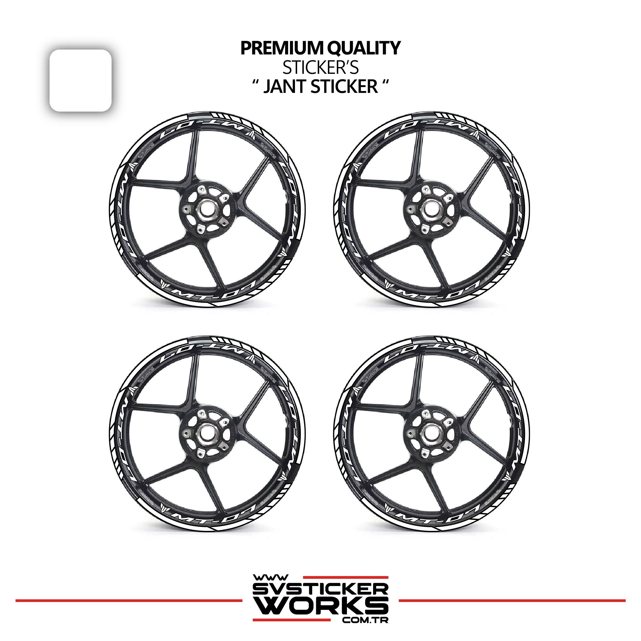 SVSTICKERWORKSYamaha MT07 Jant Sticker Ve İç Yazı Basklı Etiket Sticker Modeli Premium KaliteYamaha MT07 Jant Sticker Ve İç Yazı Basklı Etiket Sticker Modeli Premium KaliteJant Sticker