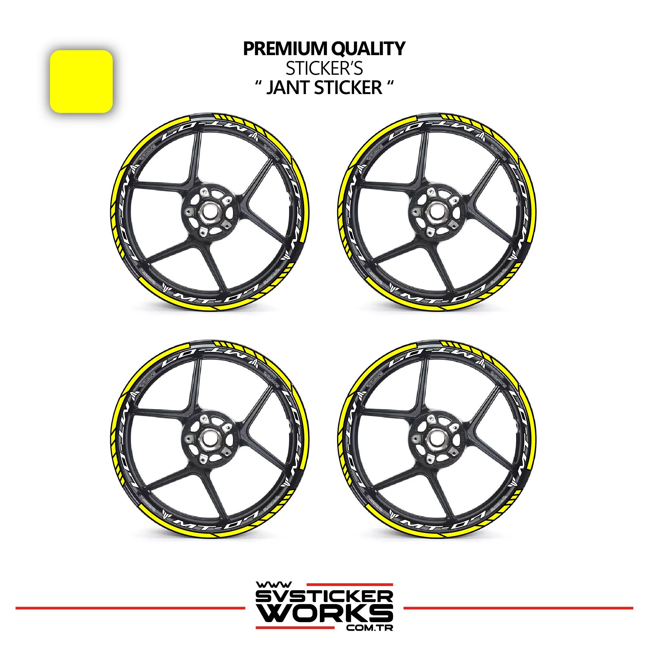 SVSTICKERWORKSYamaha MT07 Jant Sticker Ve İç Yazı Basklı Etiket Sticker Modeli Premium KaliteYamaha MT07 Jant Sticker Ve İç Yazı Basklı Etiket Sticker Modeli Premium KaliteJant Sticker