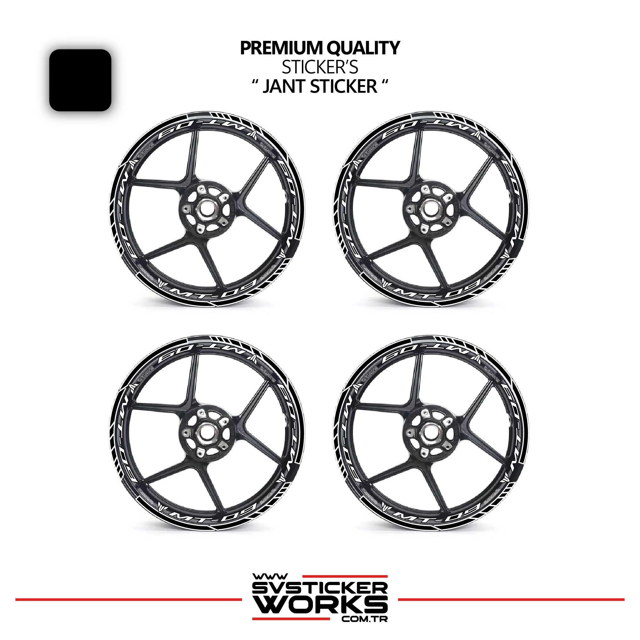 SVSTICKERWORKSYamaha MT09 Jant Sticker Ve İç Yazı Basklı Etiket Sticker Modeli Premium KaliteYamaha MT09 Jant Sticker Ve İç Yazı Basklı Etiket Sticker Modeli Premium KaliteJant Sticker