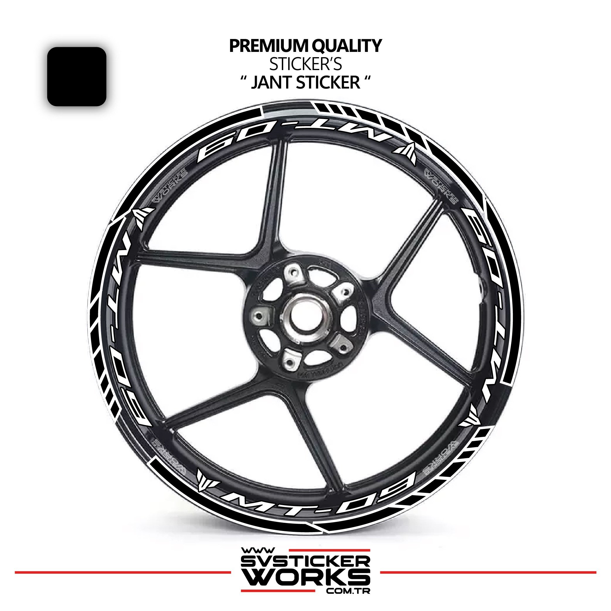 SVSTICKERWORKSYamaha MT09 Jant Sticker Ve İç Yazı Basklı Etiket Sticker Modeli Premium KaliteYamaha MT09 Jant Sticker Ve İç Yazı Basklı Etiket Sticker Modeli Premium KaliteJant Sticker