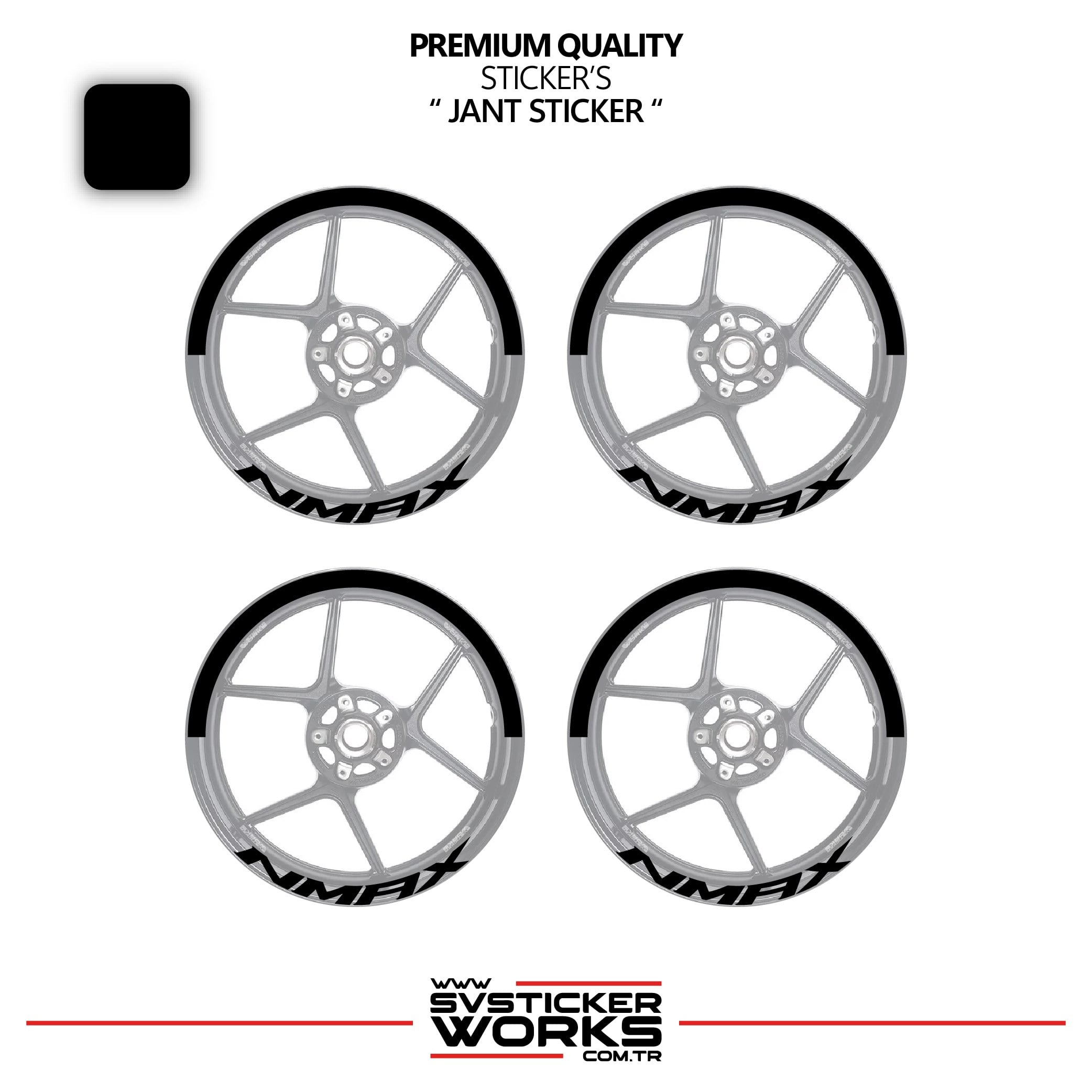 SVSTICKERWORKSYamaha Nmax Jant Şeridi – Yarım Jant Kaplama & Nmax Yazı Sticker SetiYamaha Nmax Jant Şeridi – Yarım Jant Kaplama & Nmax Yazı Sticker SetiJant Sticker