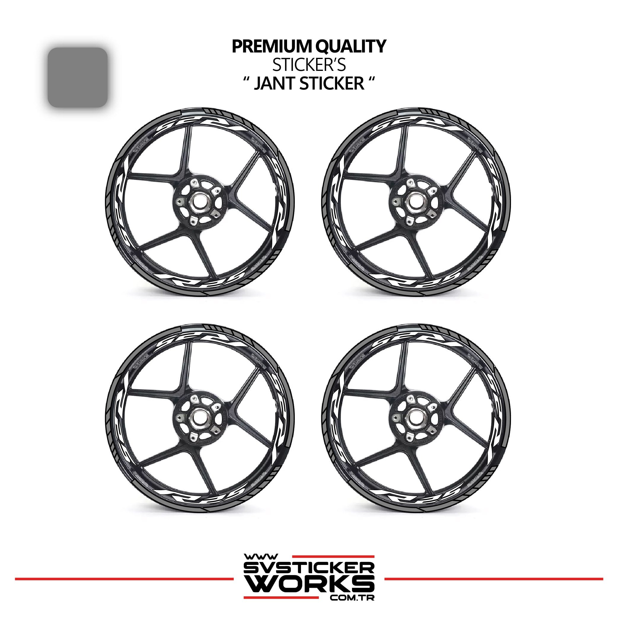 SVSTICKERWORKSYamaha R25 Jant Sticker Ve İç Yazı Basklı Etiket Sticker Modeli Premium KaliteYamaha R25 Jant Sticker Ve İç Yazı Basklı Etiket Sticker Modeli Premium KaliteJant Sticker