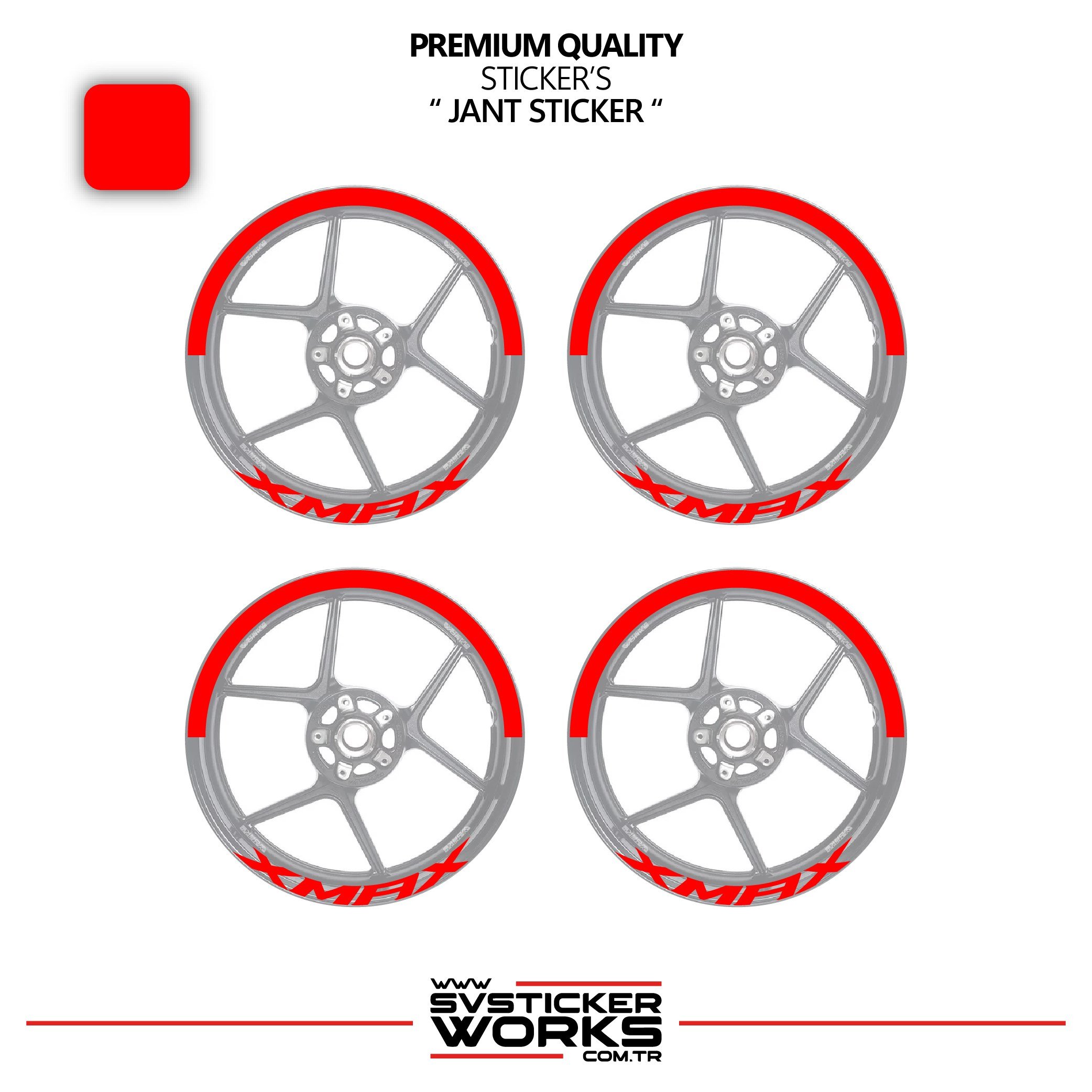 SVSTICKERWORKSYamaha Xmax Jant Şeridi – Yarım Jant Kaplama & Xmax Yazı Sticker SetiYamaha Xmax Jant Şeridi – Yarım Jant Kaplama & Xmax Yazı Sticker SetiJant Sticker