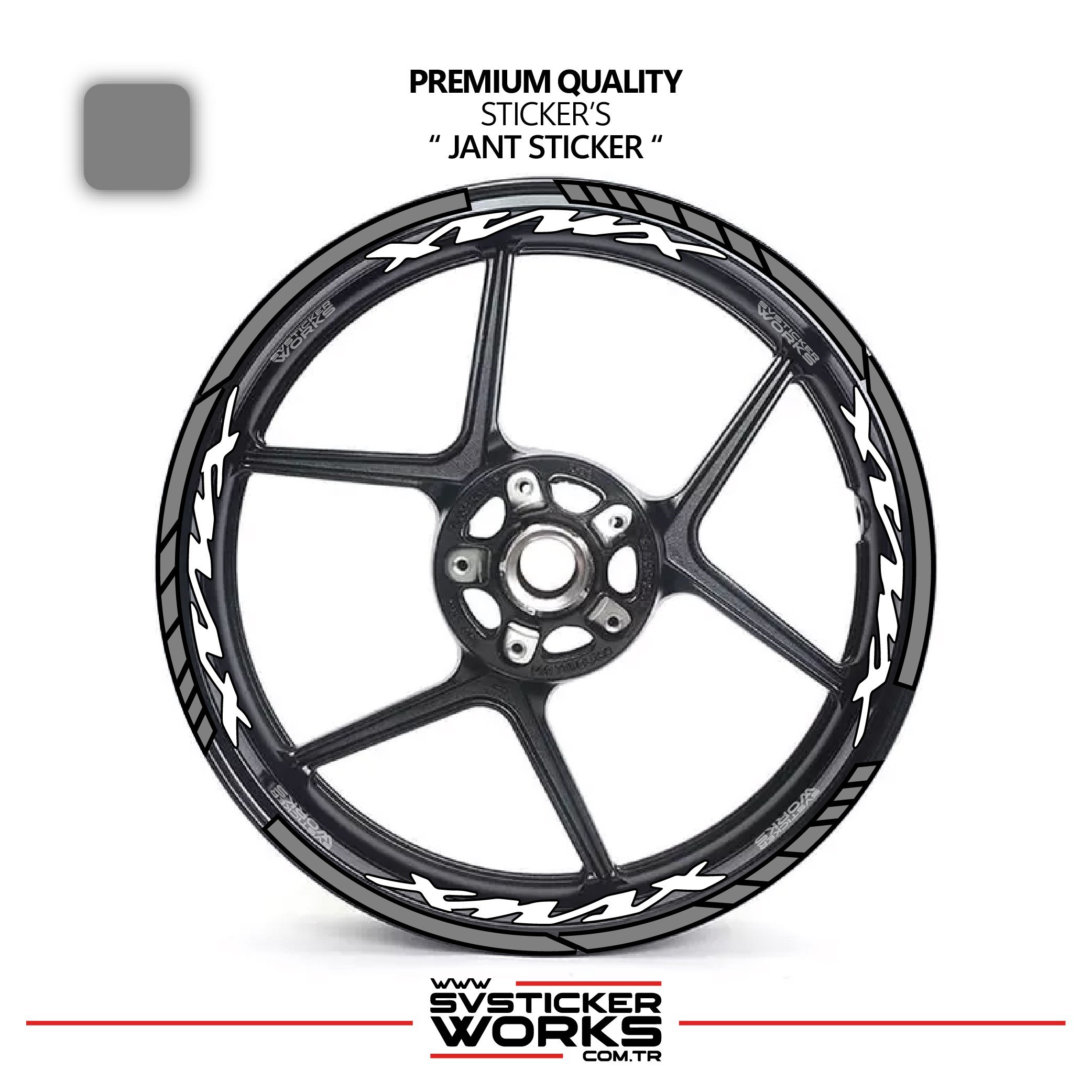 SVSTICKERWORKSYamaha XMAX Jant Sticker Ve İç Yazı Basklı Etiket Sticker Modeli Premium KaliteYamaha XMAX Jant Sticker Ve İç Yazı Basklı Etiket Sticker Modeli Premium KaliteJant Sticker