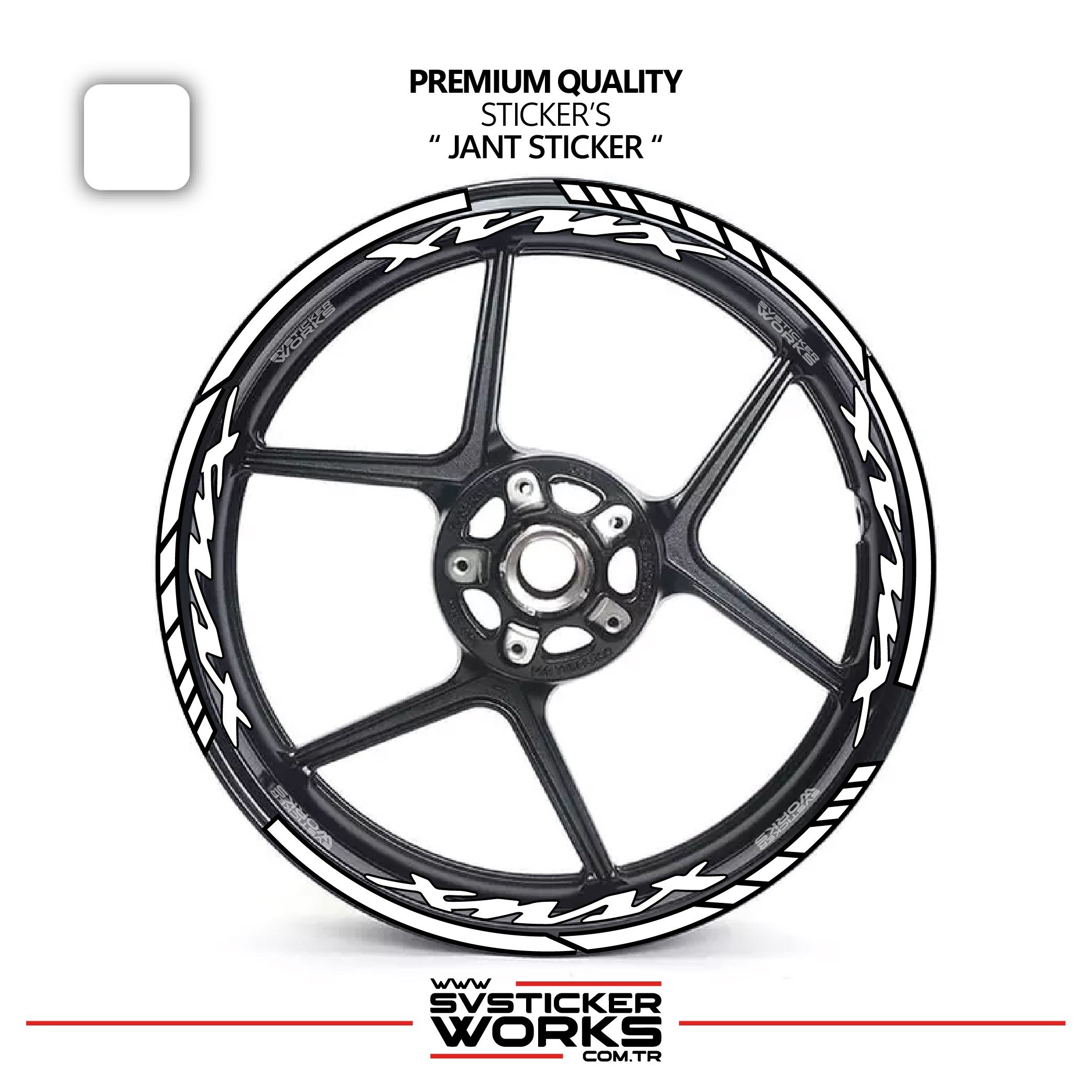 SVSTICKERWORKSYamaha XMAX Jant Sticker Ve İç Yazı Basklı Etiket Sticker Modeli Premium KaliteYamaha XMAX Jant Sticker Ve İç Yazı Basklı Etiket Sticker Modeli Premium KaliteJant Sticker