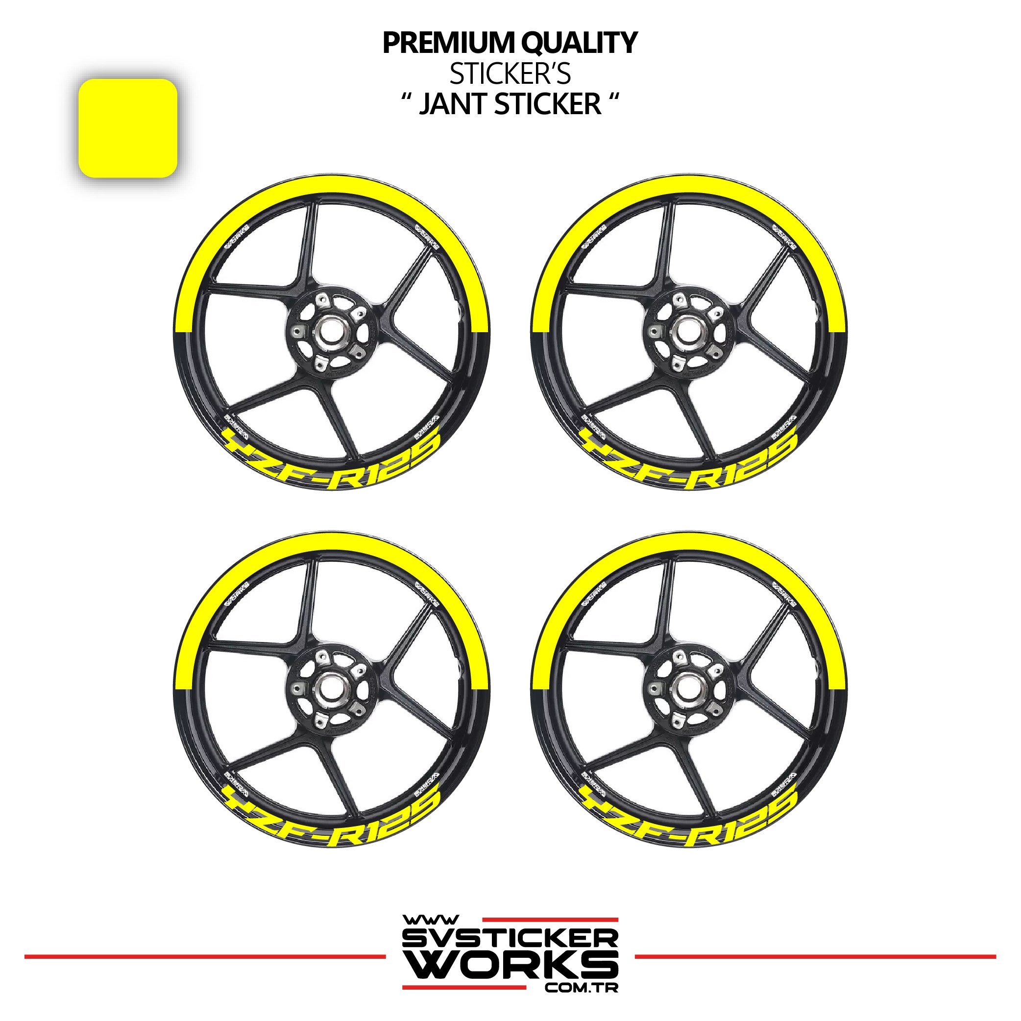 SVSTICKERWORKSYamaha Yzf-R125 Jant Şeridi – Yarım Jant Kaplama & Yzf-R125 Yazı Sticker SetiYamaha Yzf-R125 Jant Şeridi – Yarım Jant Kaplama & Yzf-R125 Yazı Sticker SetiJant Sticker