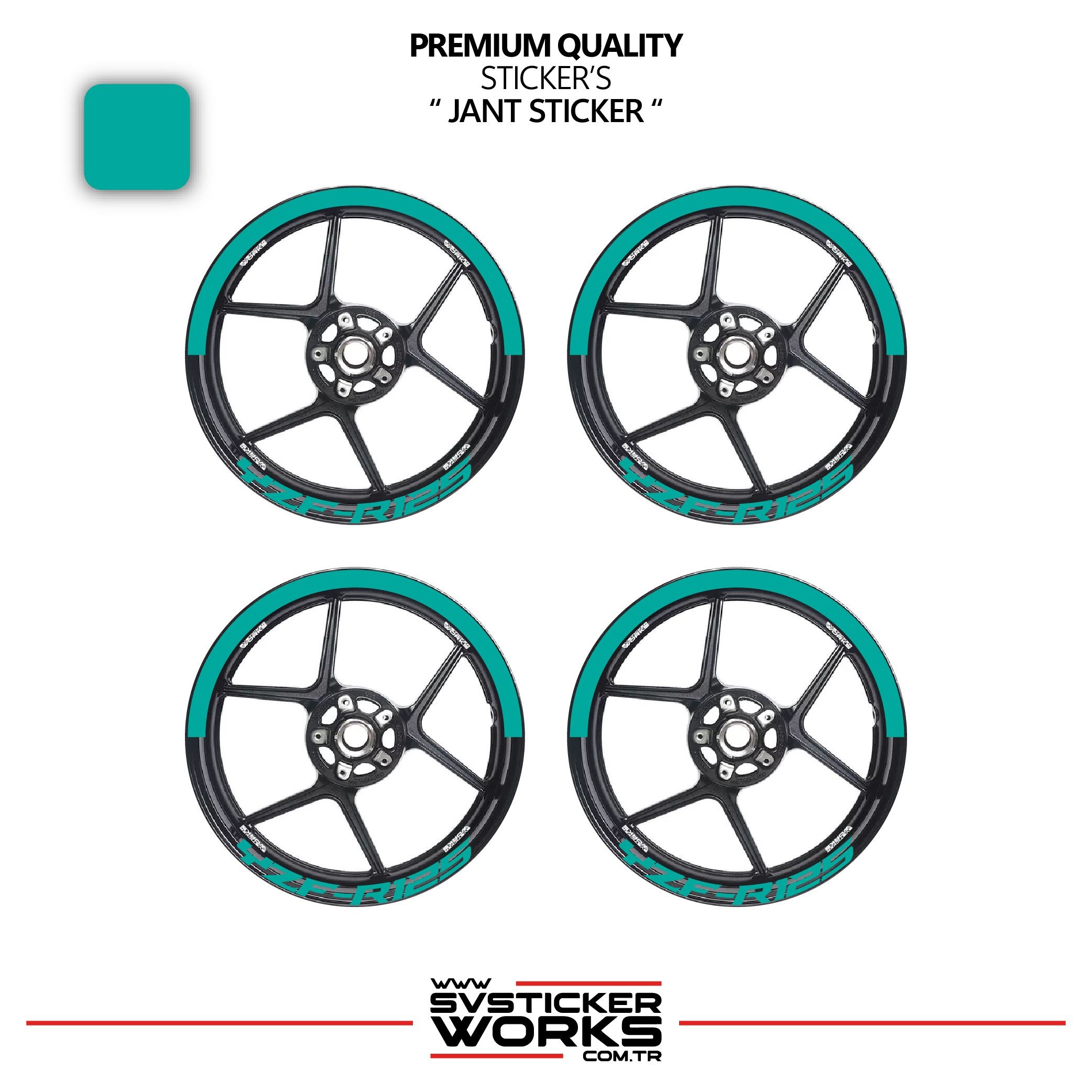 SVSTICKERWORKSYamaha Yzf-R125 Jant Şeridi – Yarım Jant Kaplama & Yzf-R125 Yazı Sticker SetiYamaha Yzf-R125 Jant Şeridi – Yarım Jant Kaplama & Yzf-R125 Yazı Sticker SetiJant Sticker