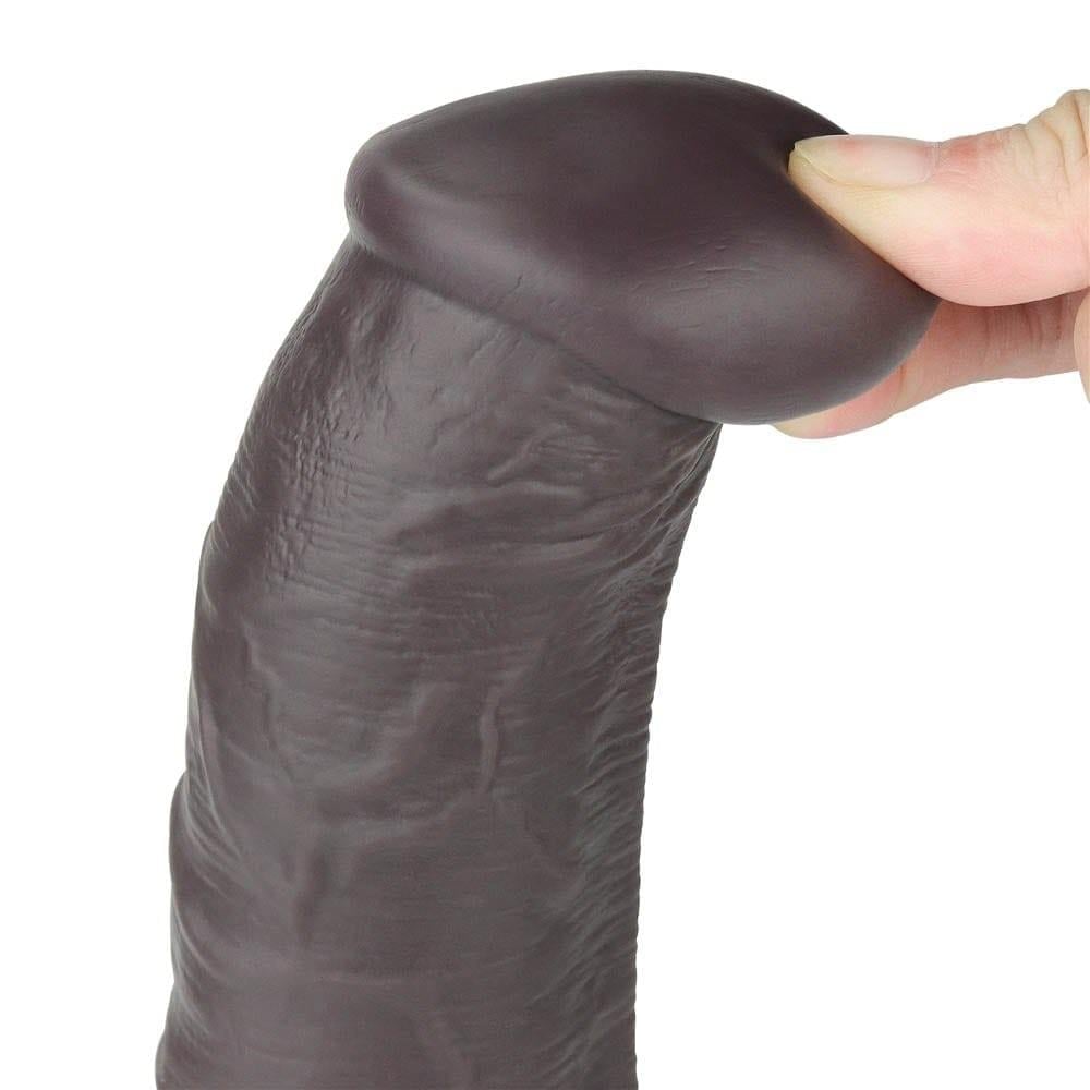 10'' Çift Katmanlı Silikon Rotator Kahverengi
