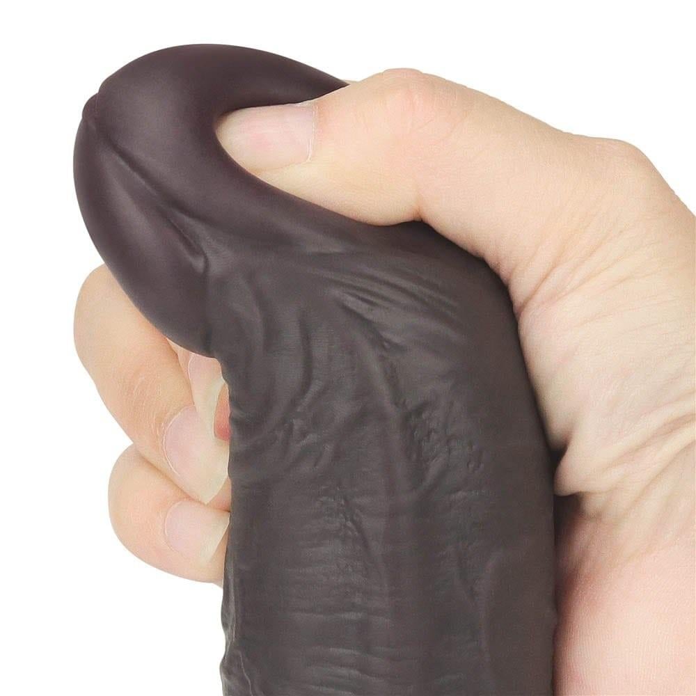 10'' Çift Katmanlı Silikon Rotator Kahverengi