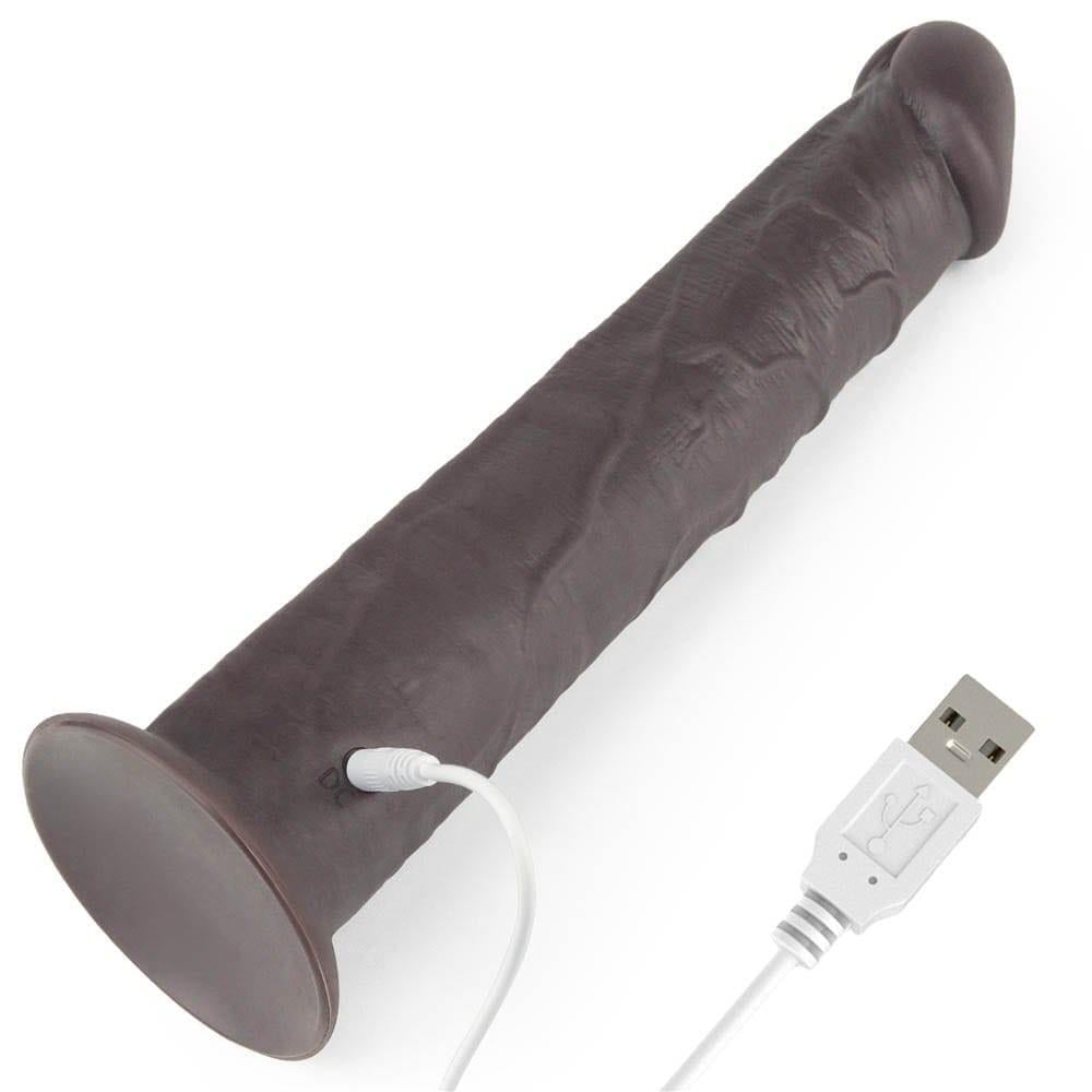 10'' Çift Katmanlı Silikon Rotator Kahverengi