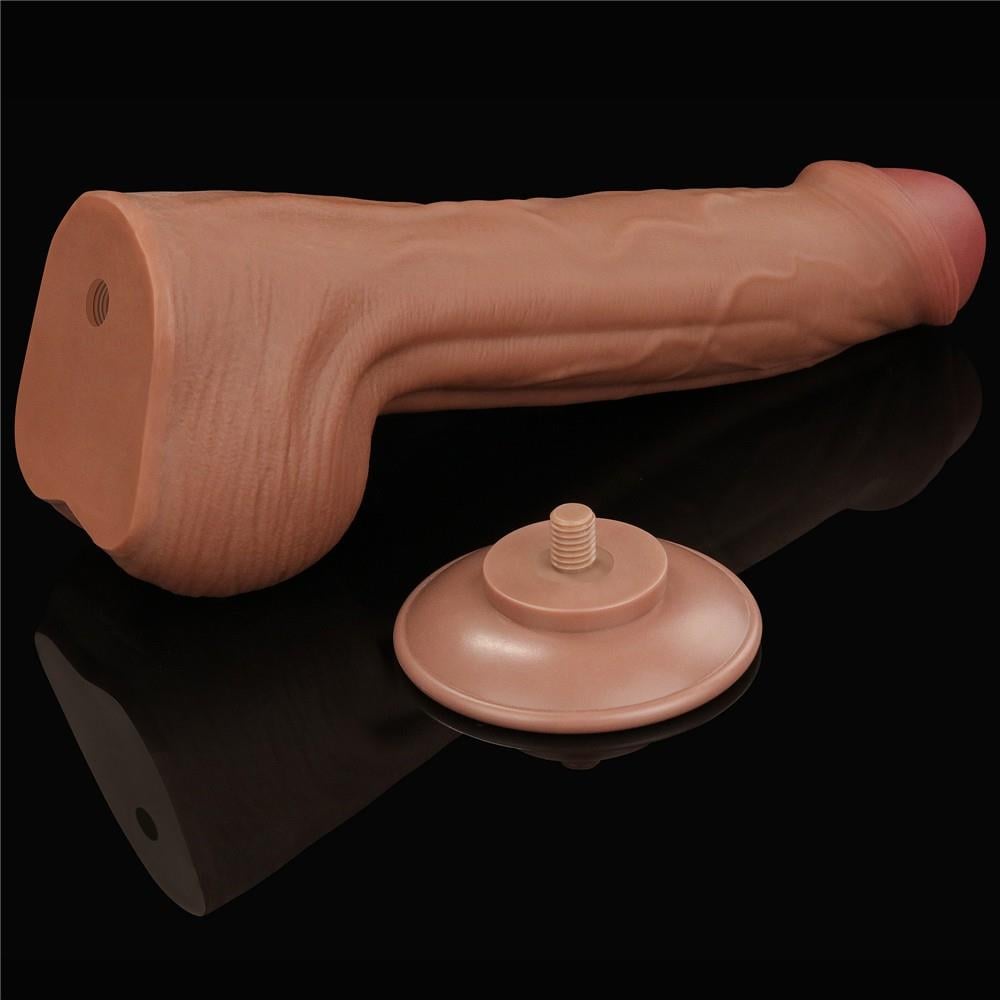 11,5'' King Size Kayar Kaplama Çift Katmanlı Dong Kahverengi