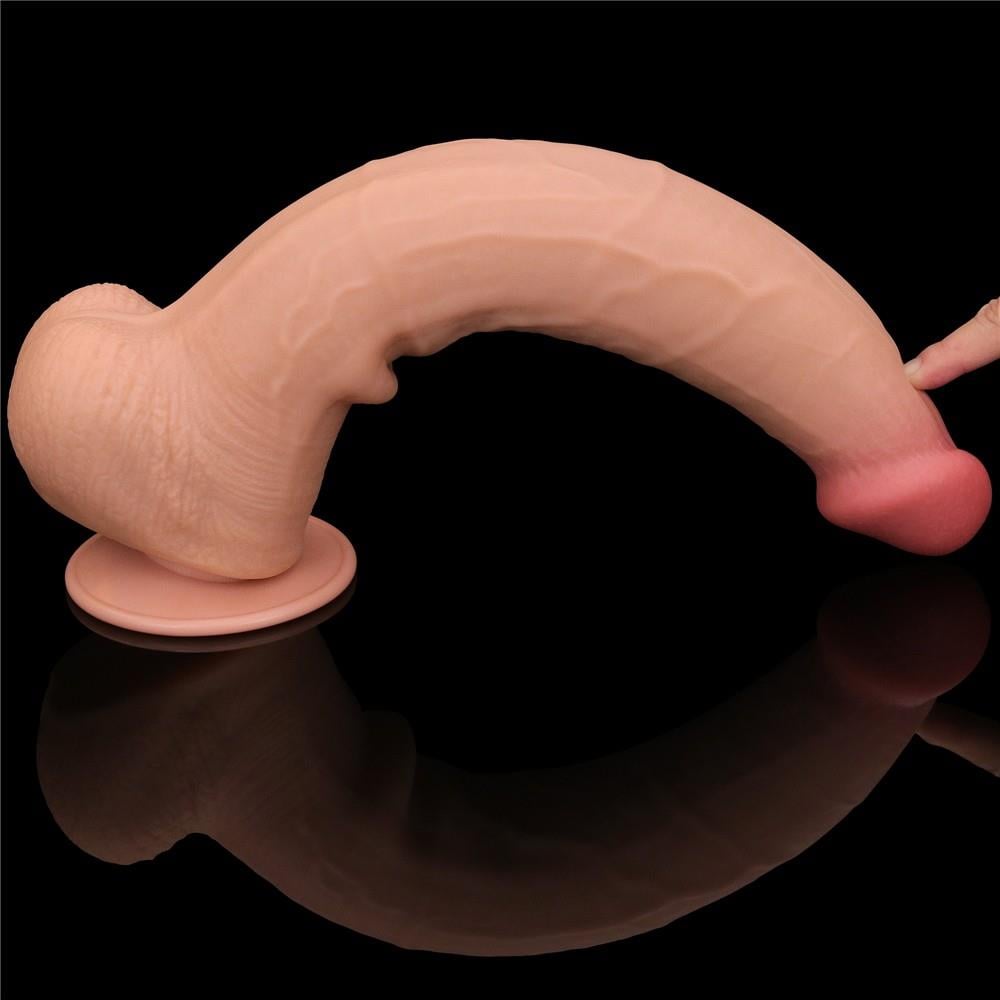 13,5'' King Size Kayar Deri Çift Katmanlı Dong