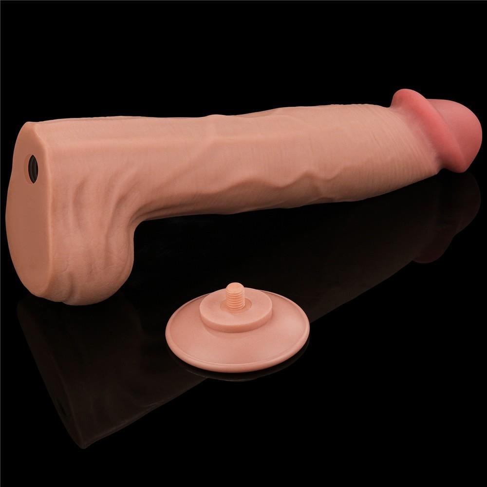 14'' King Size Kayar Deri Çift Katmanlı Dong