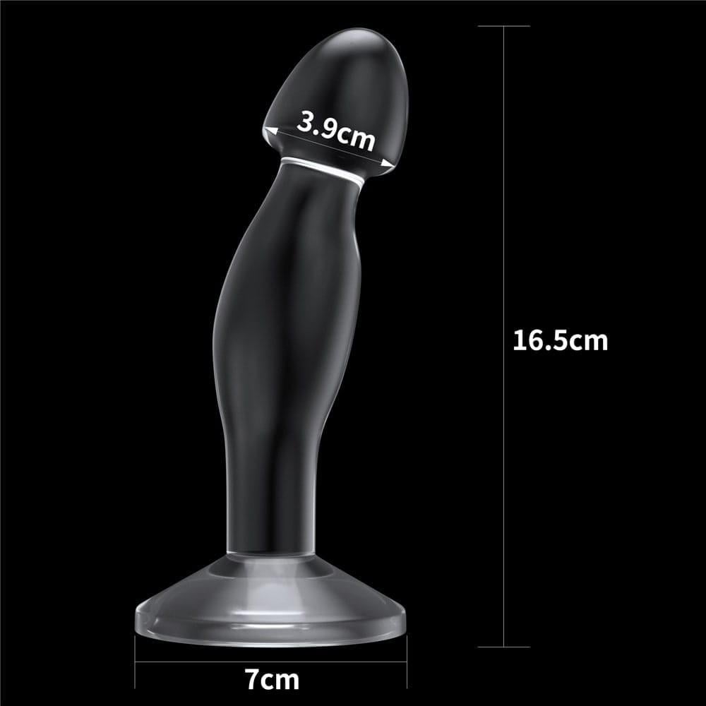 6,5″ Şeffaf Prostat Masaj Tıkacı – Flawless