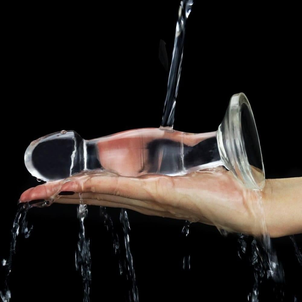 6,5″ Şeffaf Prostat Masaj Tıkacı – Flawless