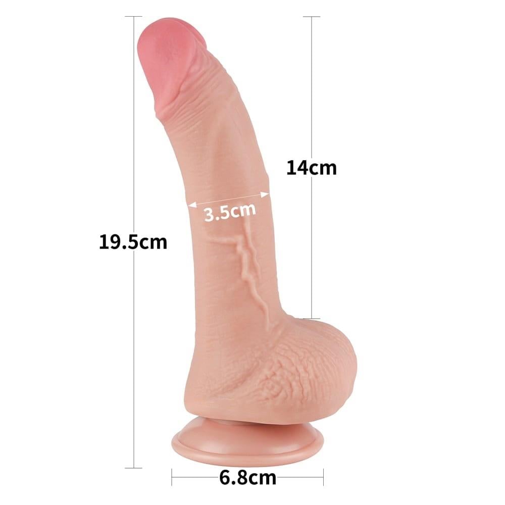 7.5'' Kayar Deri Çift Katmanlı Dong Flesh 1