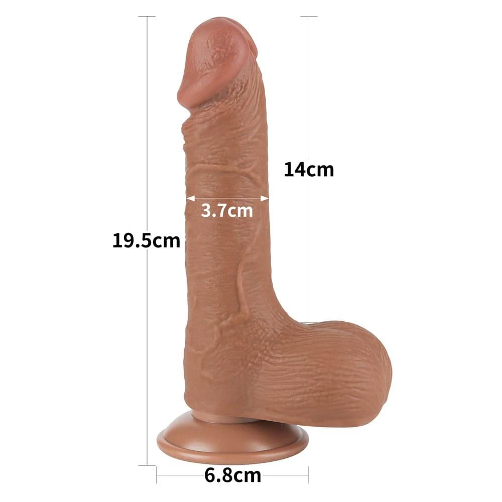 7,5'' Kayar Deri Çift Katmanlı Dong Brown 3