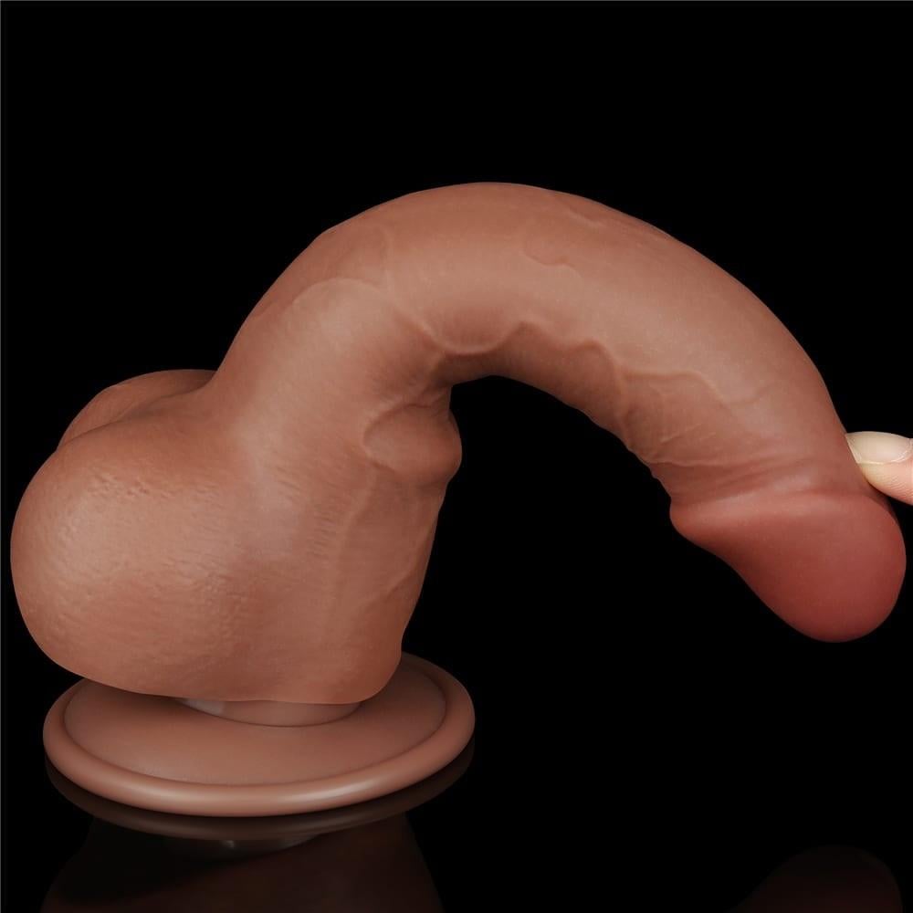 7,5'' Kayar Deri Çift Katmanlı Dong Brown II