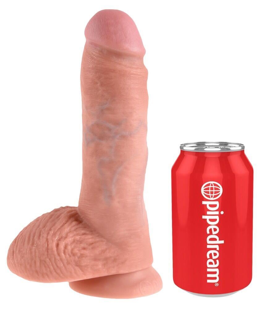 8“ Penis With Tops