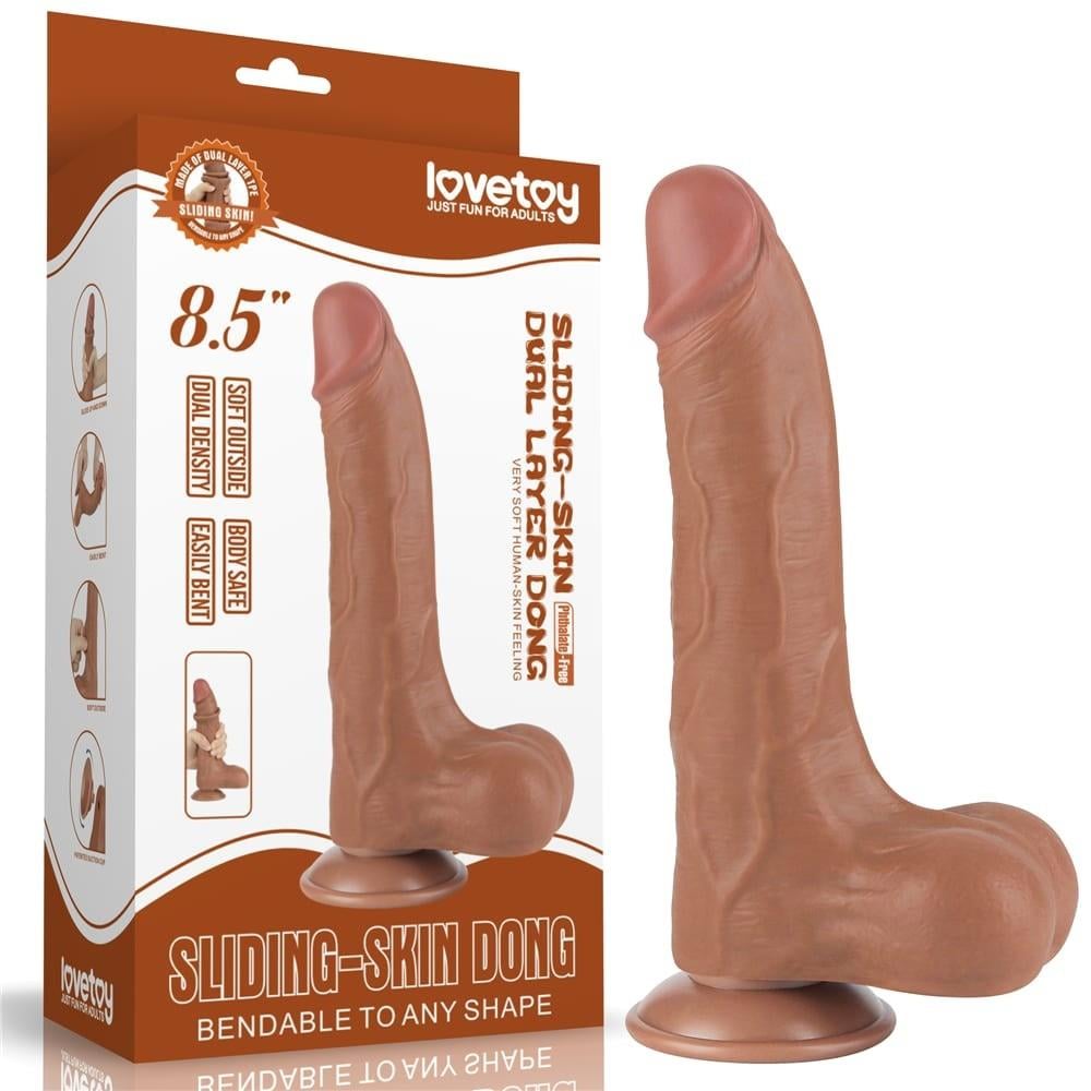 8,5'' Kayar Deri Çift Katmanlı Dong Brown 2