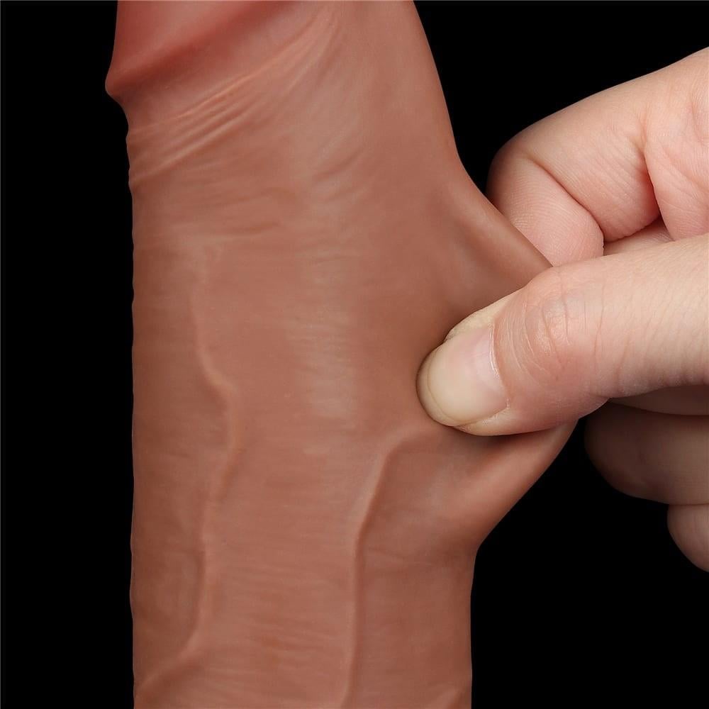 8,5'' Kayar Deri Çift Katmanlı Dong Brown 2