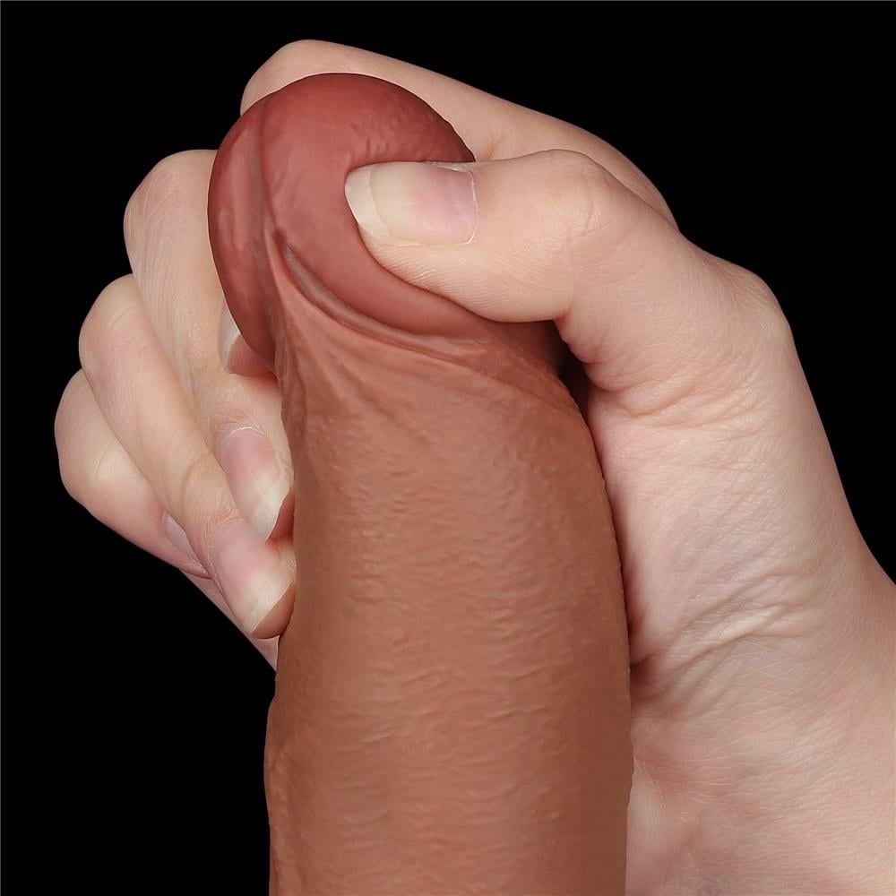 8,5'' Kayar Deri Çift Katmanlı Dong Kahverengi 1