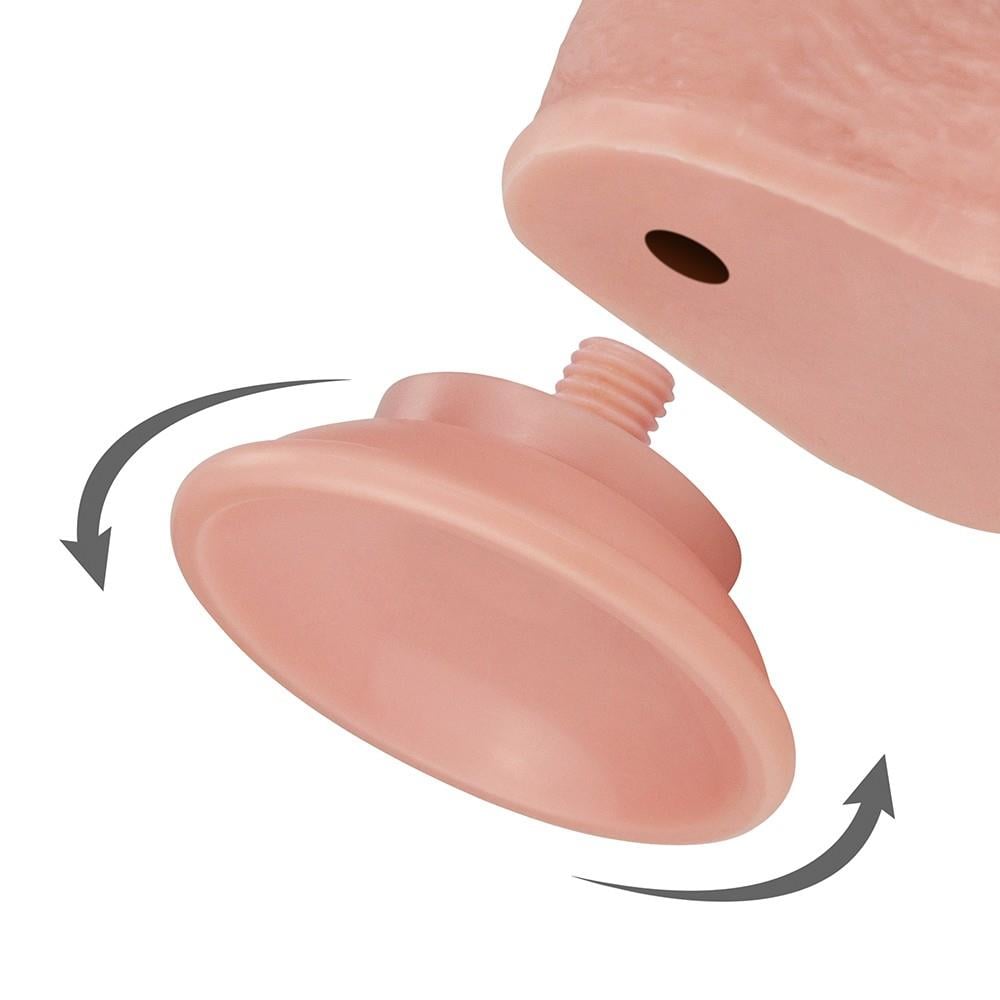 9.0'' Kayar Deri Çift Katmanlı Dong Flesh