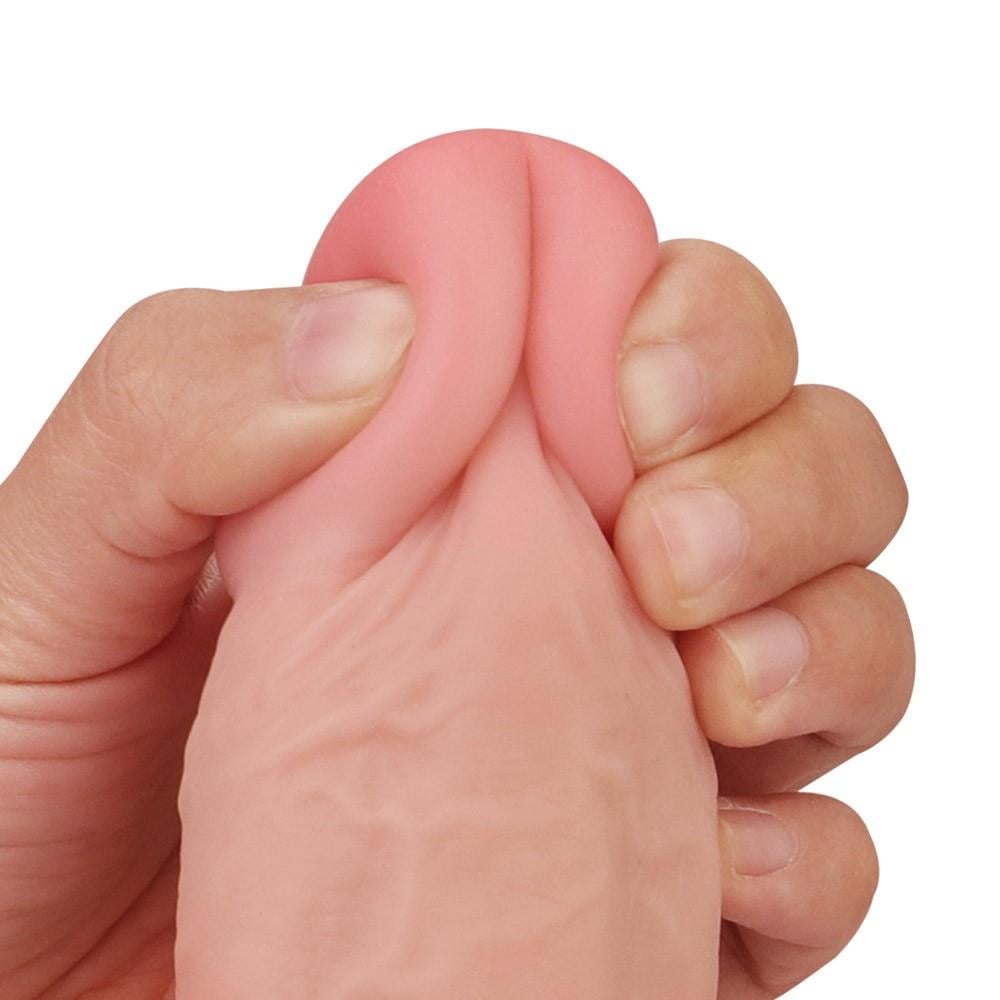 9.0'' Kayar Deri Çift Katmanlı Dong Flesh