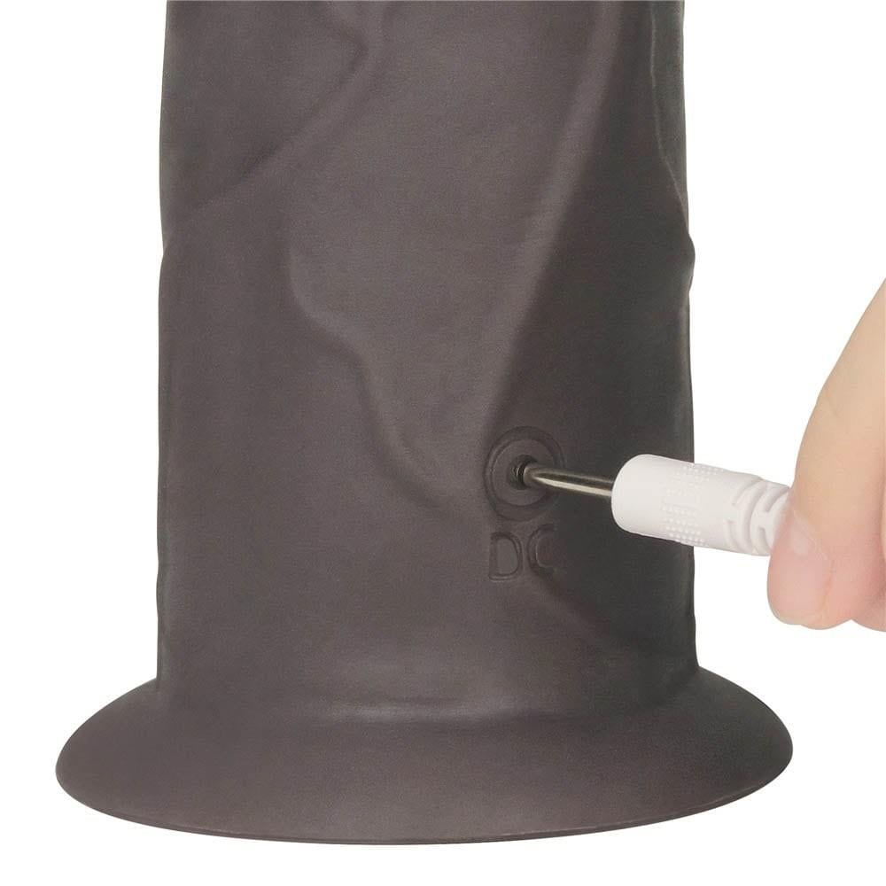 9'' Çift Katmanlı Silikon Rotator Kahverengi