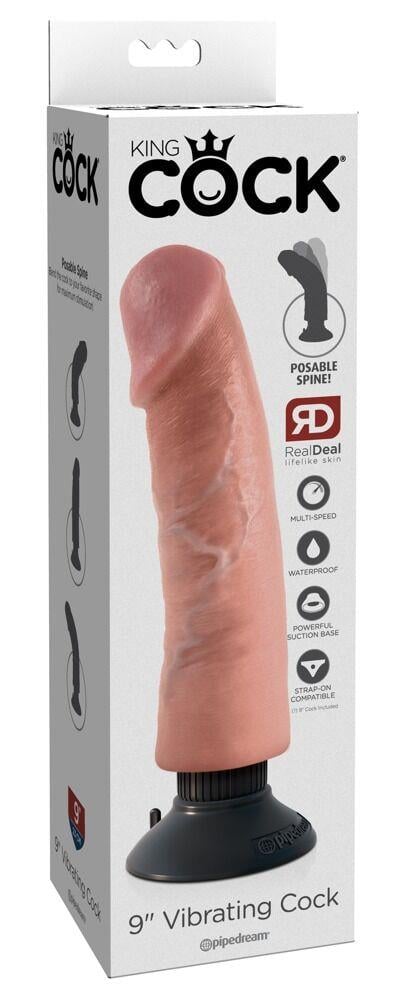 9“ Titreşimli Penis