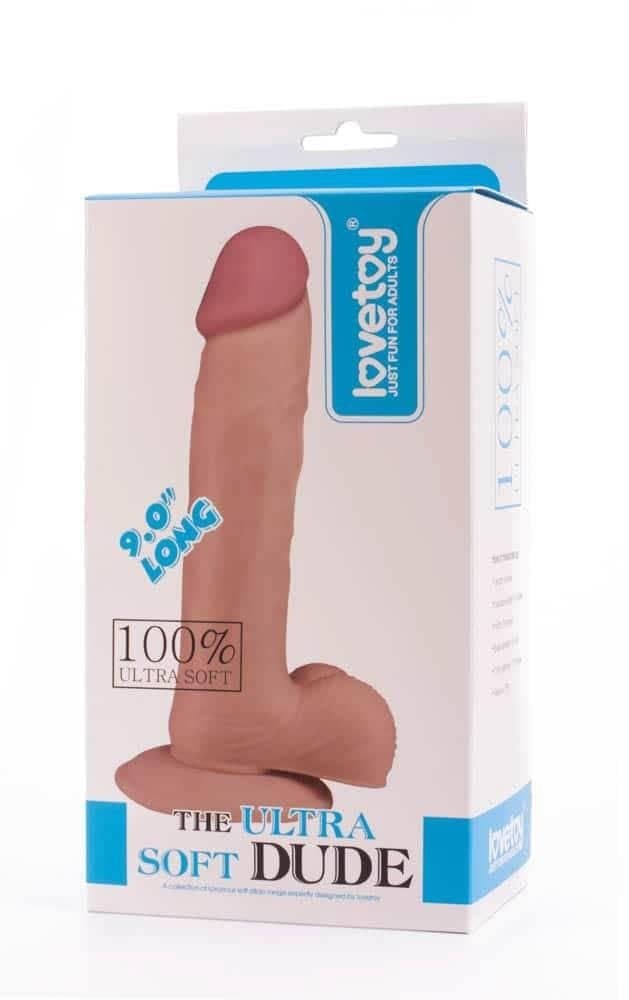 9″ Ultra Yumuşak Dildo