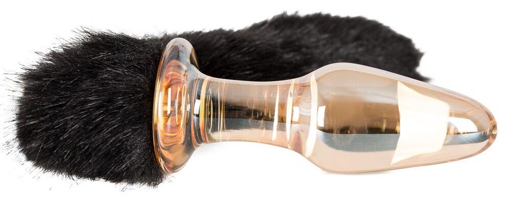 Glas-anal Plug Mit Schweif
