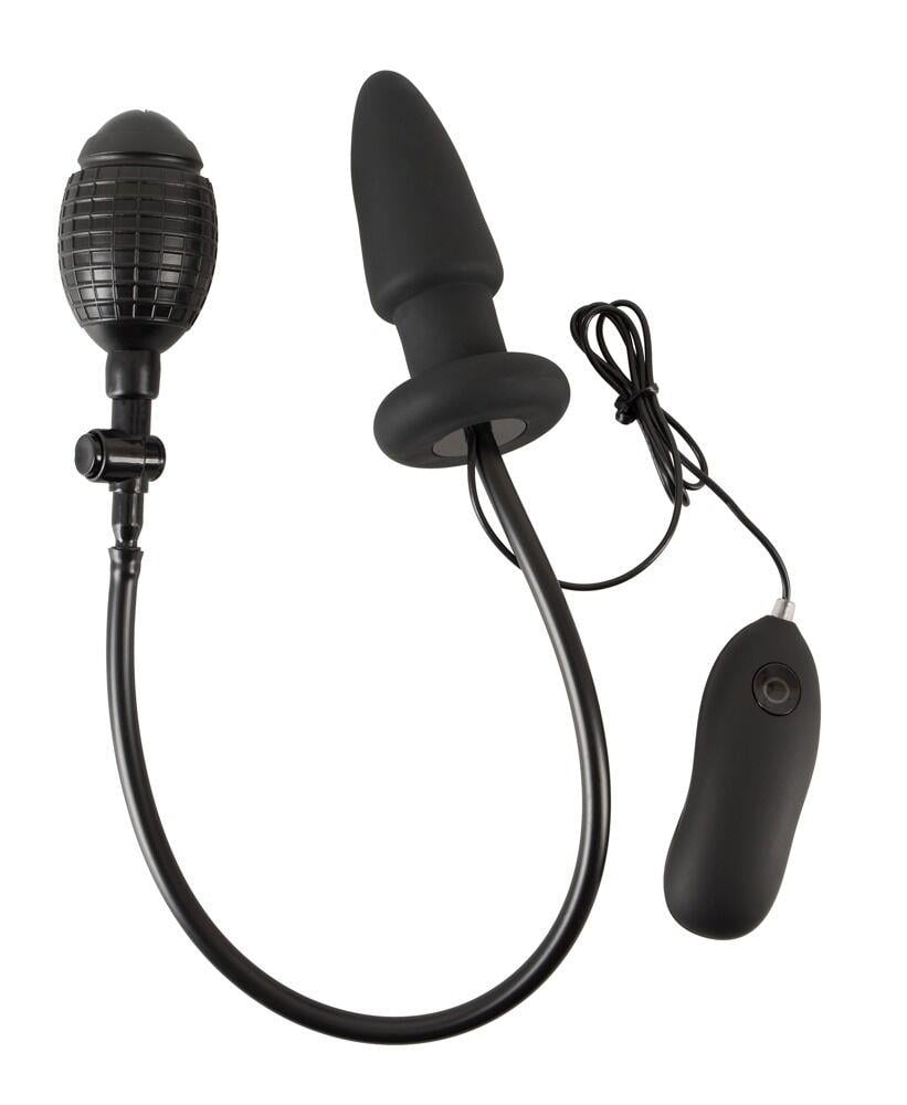 Inflatable Titreşimli Anal Anal Plug