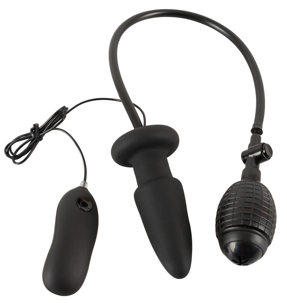 Inflatable Titreşimli Anal Anal Plug