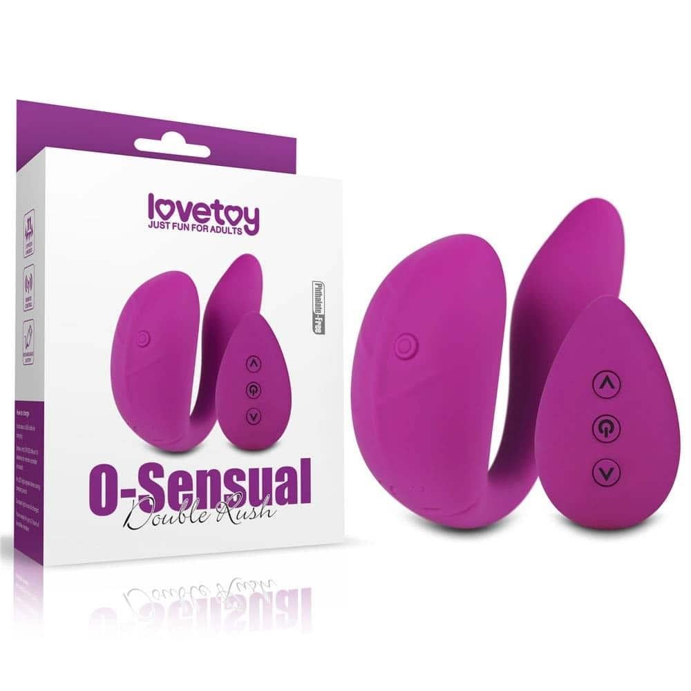 O‑Sensual Double Rush – Çift Uçlu App Kontrollü Vibratör