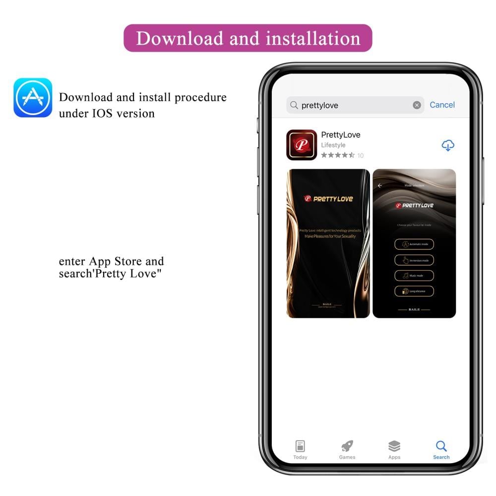 Pretty Love Jayleen – App Kontrollü G‑Nokta & Klitoral Vibratör