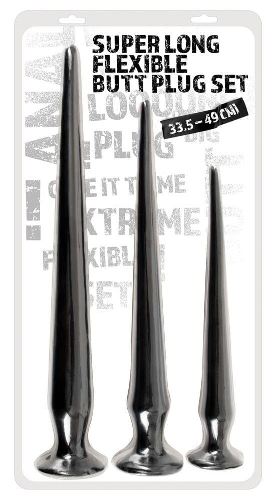 Super Long Esnek Anal Anal Plug Set