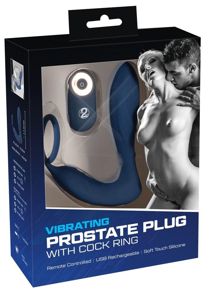 Titreşimli Prostat Anal Plug With Penishalkası