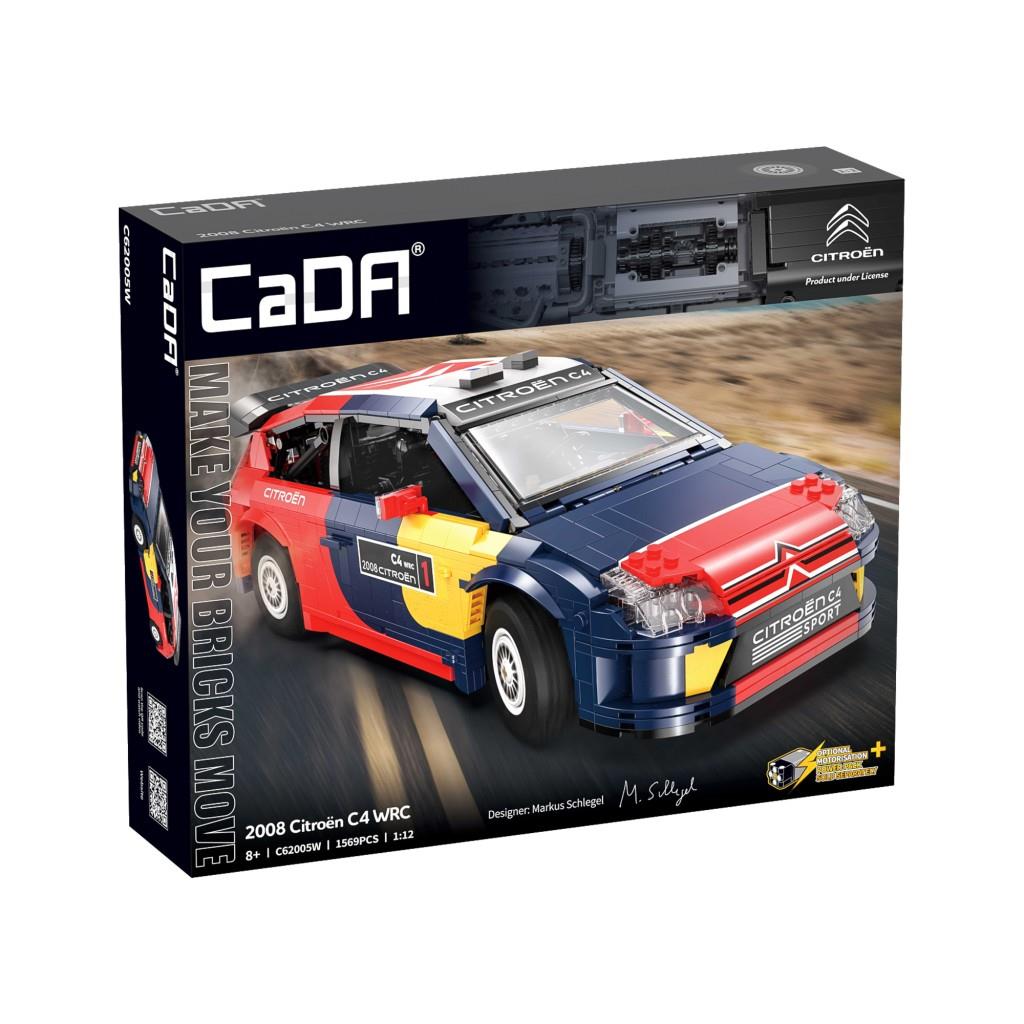CADA Citroen C4 Wrc 2008 MODEL 1569 PARÇA BLOCK OYUNCAK