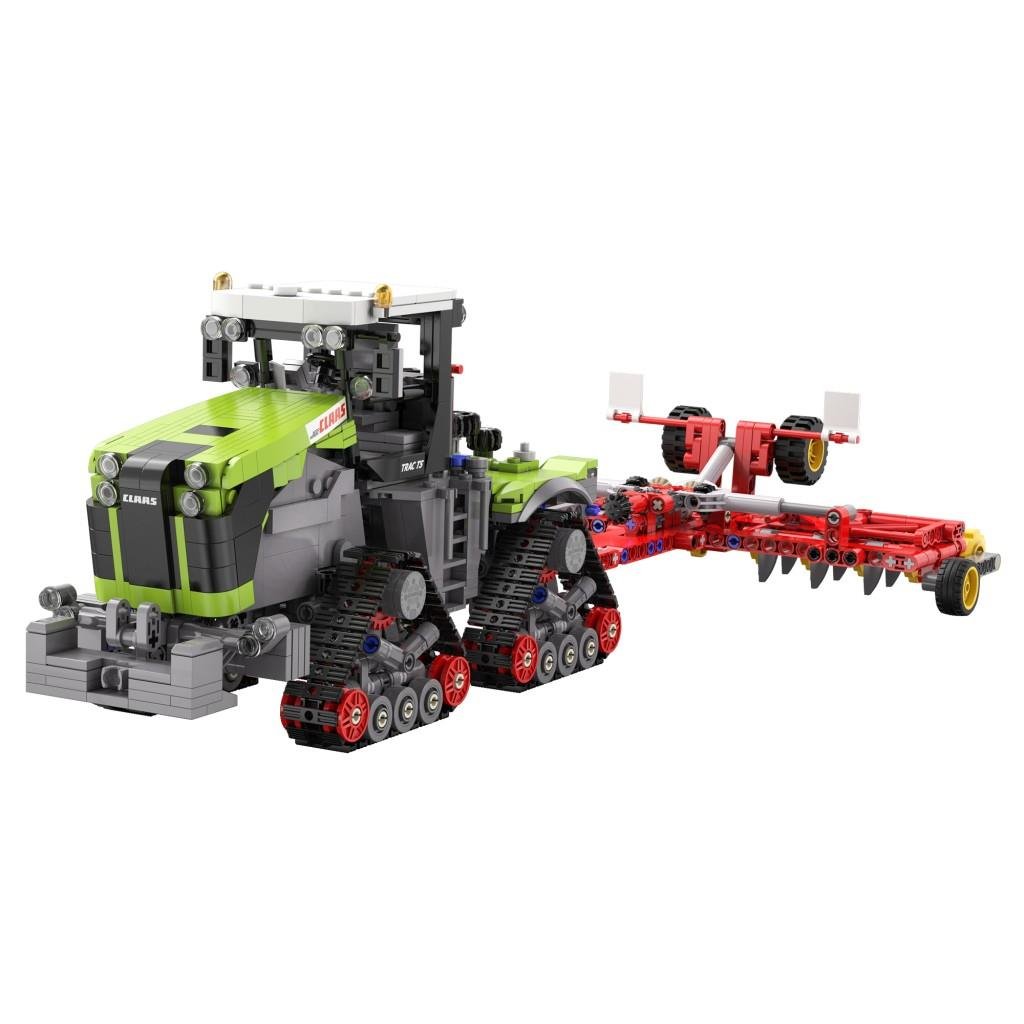 CADA Claas Xerıon 5000 Trac 1336 PARÇA  BLOCK OYUNCAK