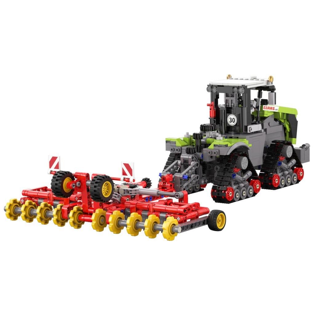 CADA Claas Xerıon 5000 Trac 1336 PARÇA  BLOCK OYUNCAK