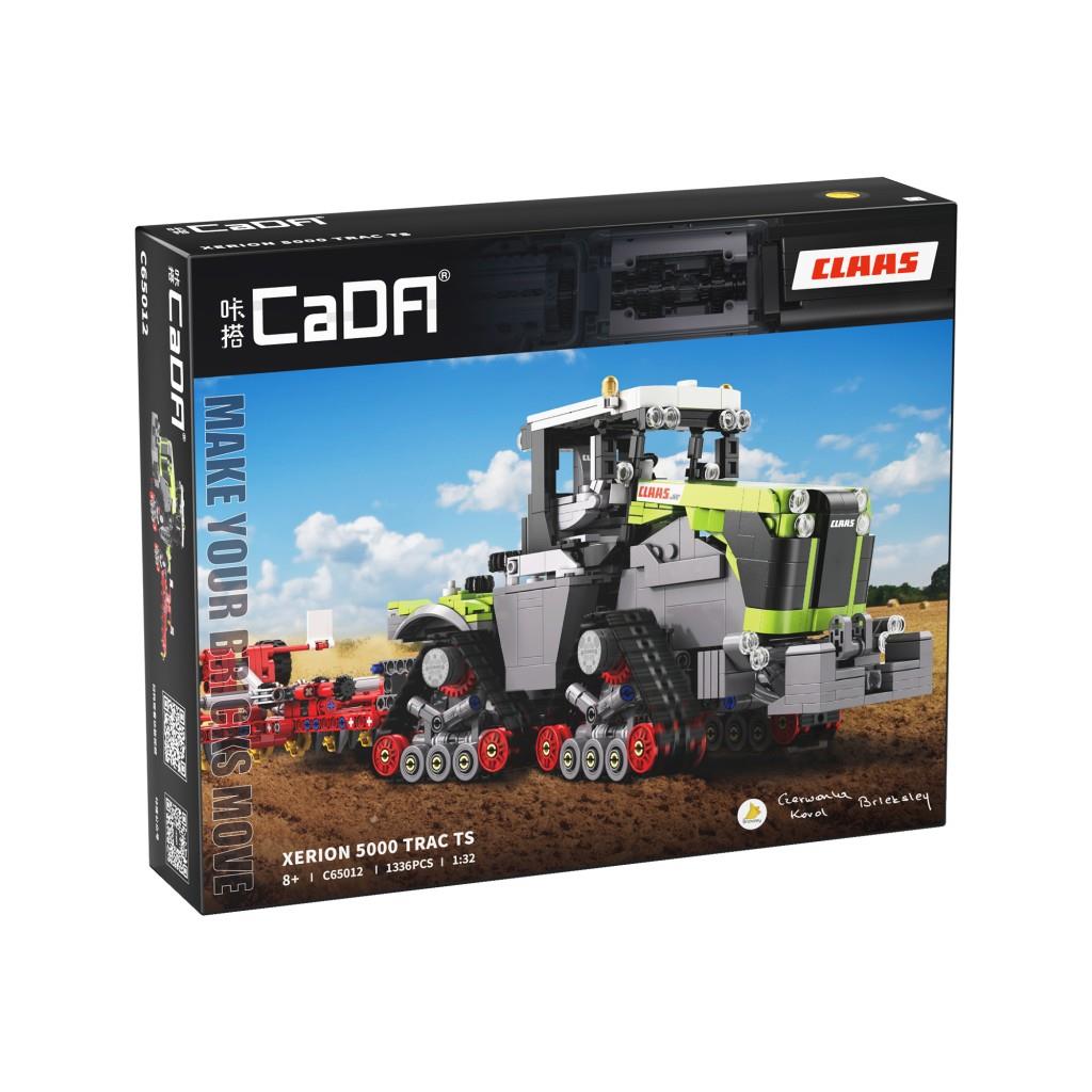 CADA Claas Xerıon 5000 Trac 1336 PARÇA  BLOCK OYUNCAK